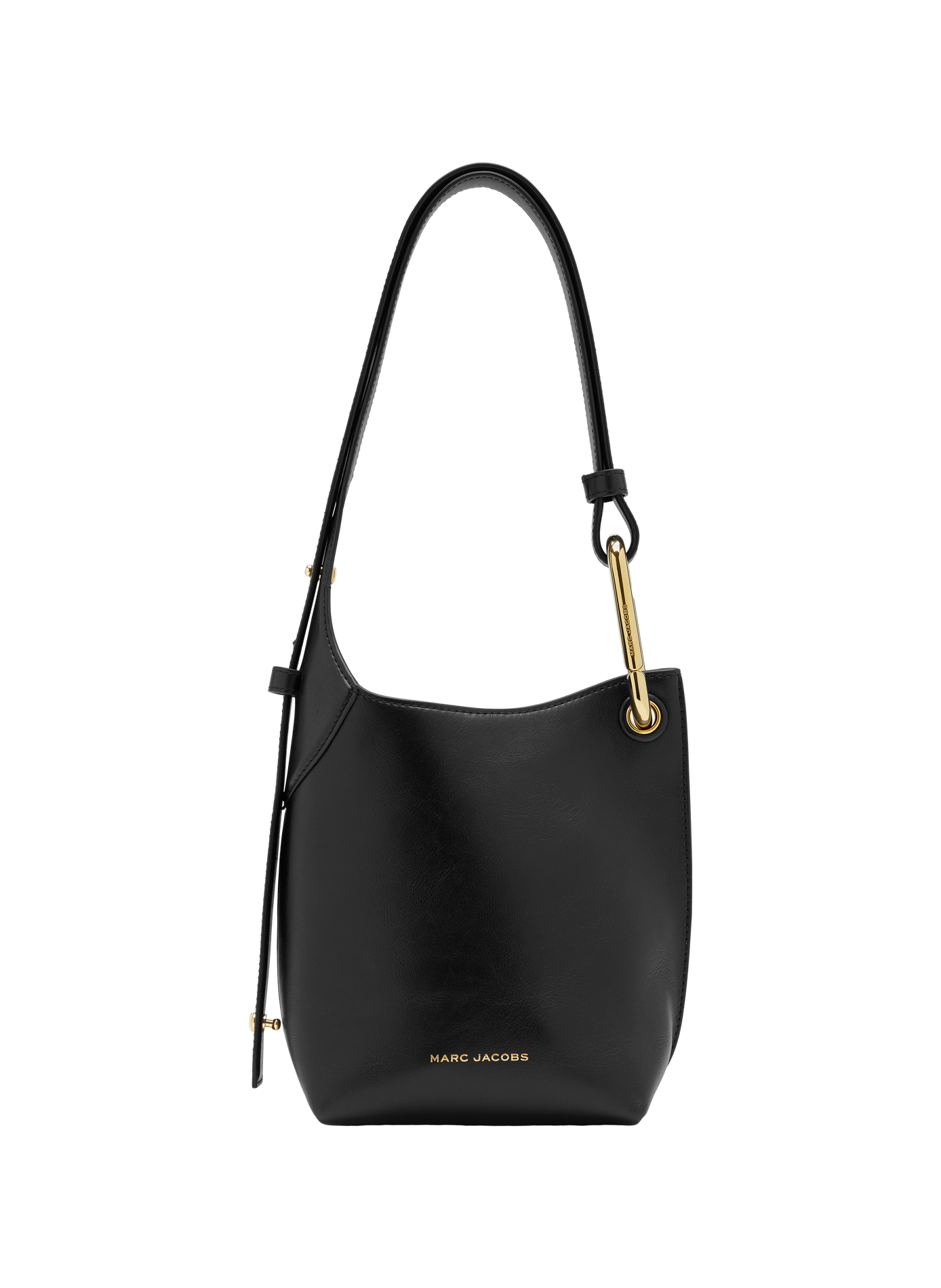The Scene Bucket leather shoulder bag MARC JACOBS Black