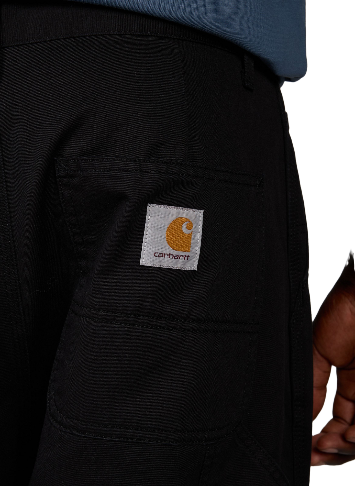 Brockman wide-leg cotton jeans CARHARTT WIP Black