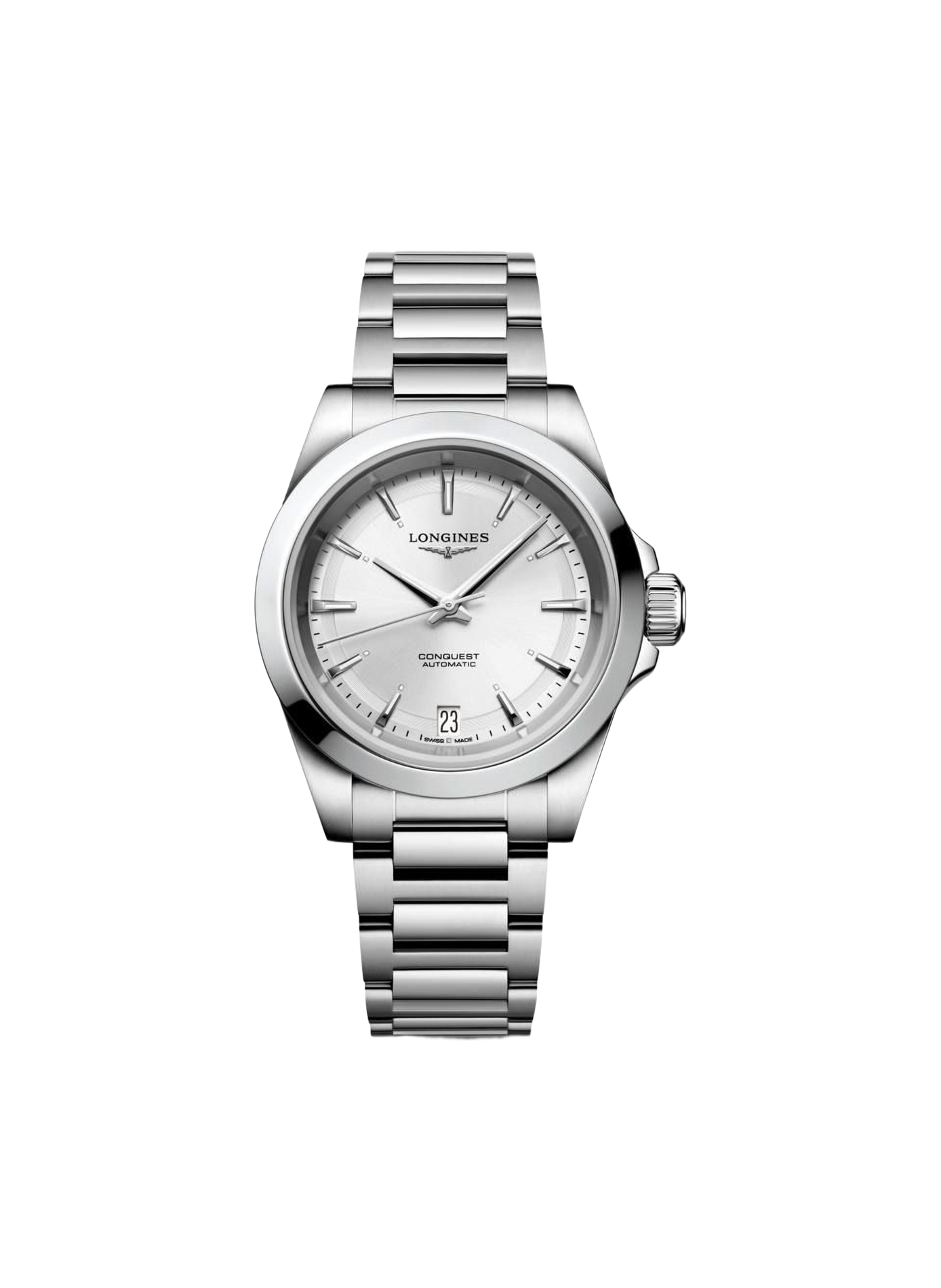 Montre automatique Conquest 2023 en acier inoxydable