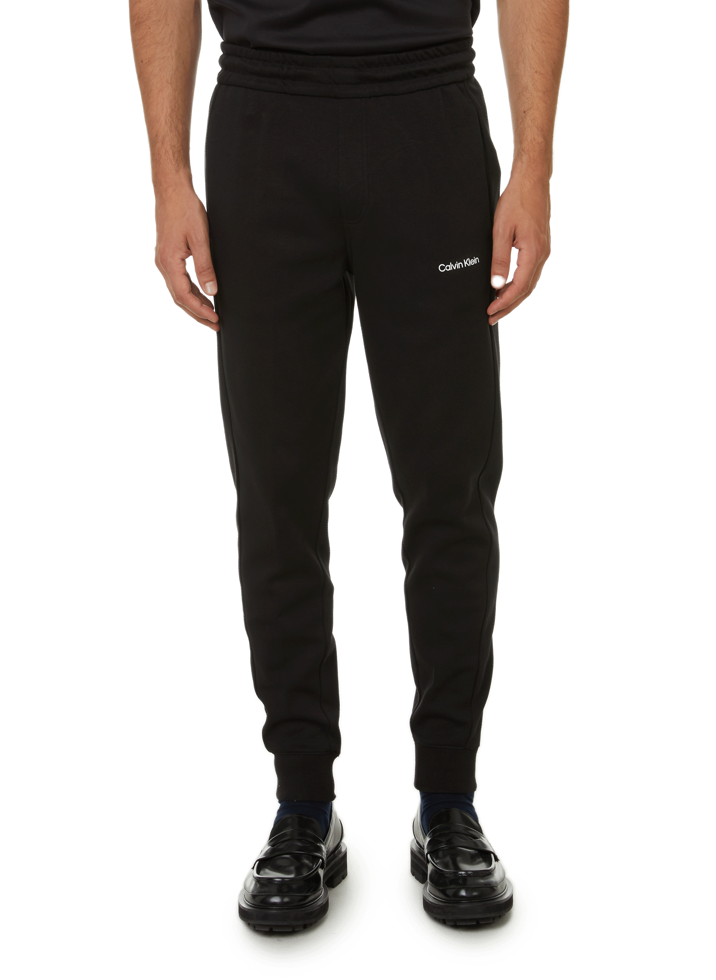 CALVIN KLEIN Organic cotton joggers Black