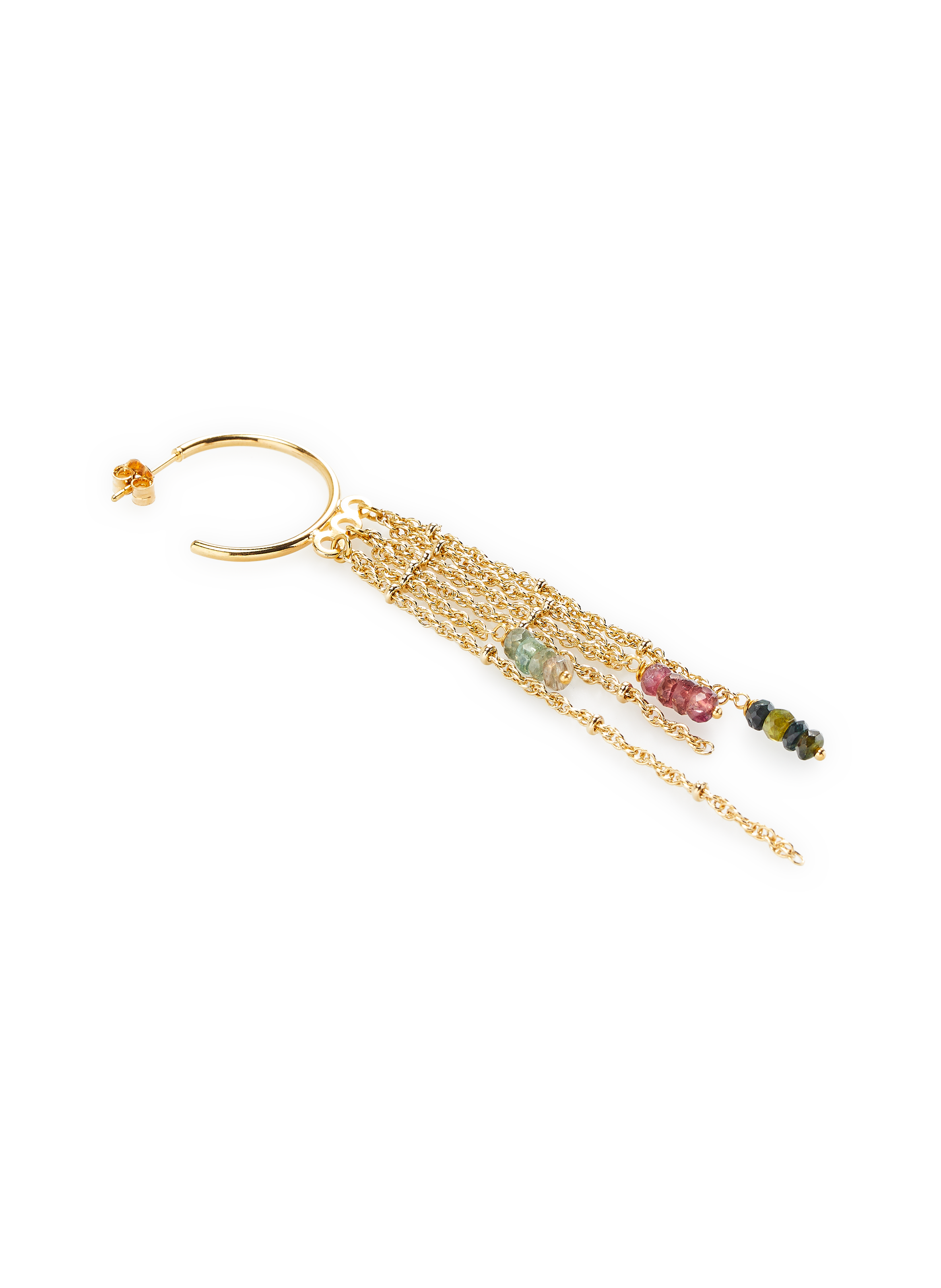 Boucle d'oreille créole et pendants