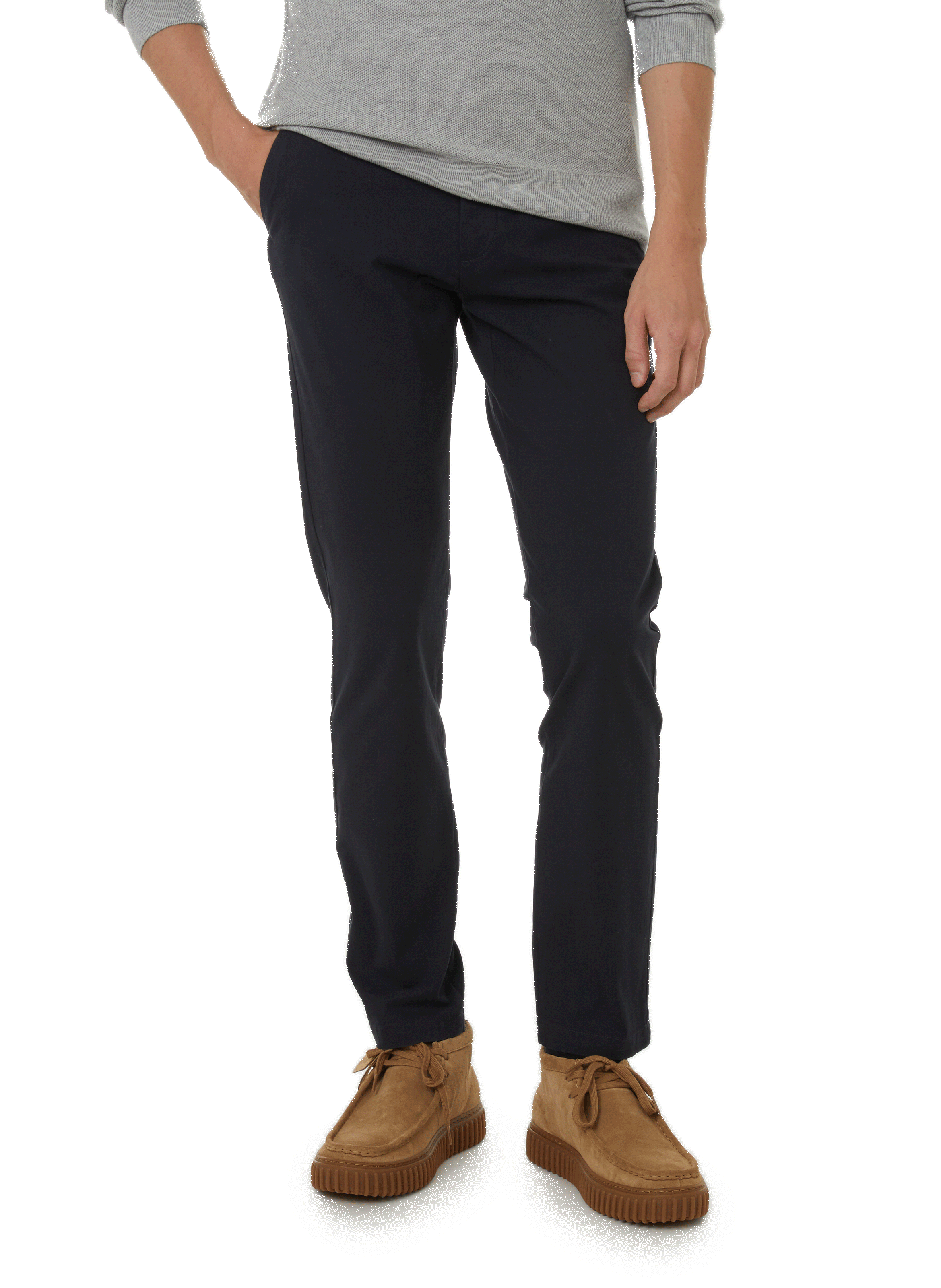 DOCKERS Cotton chinos Blue