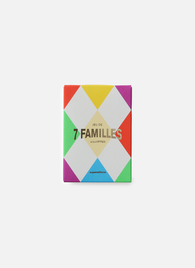 Happy Families card game to illustrate - French edition SUPEREDITIONS