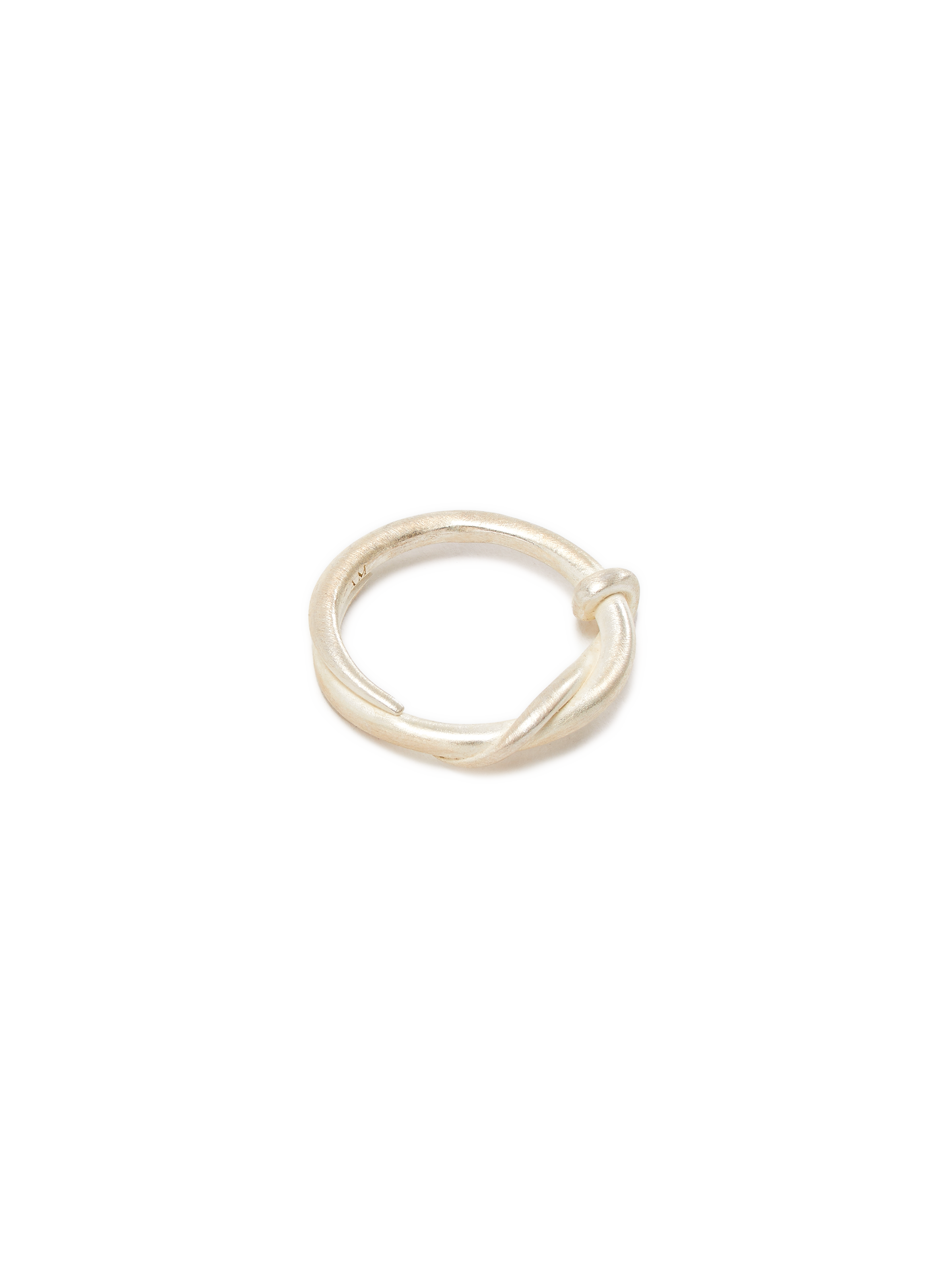 Bague matte Ulysse ANNELISE MICHELSON Argent