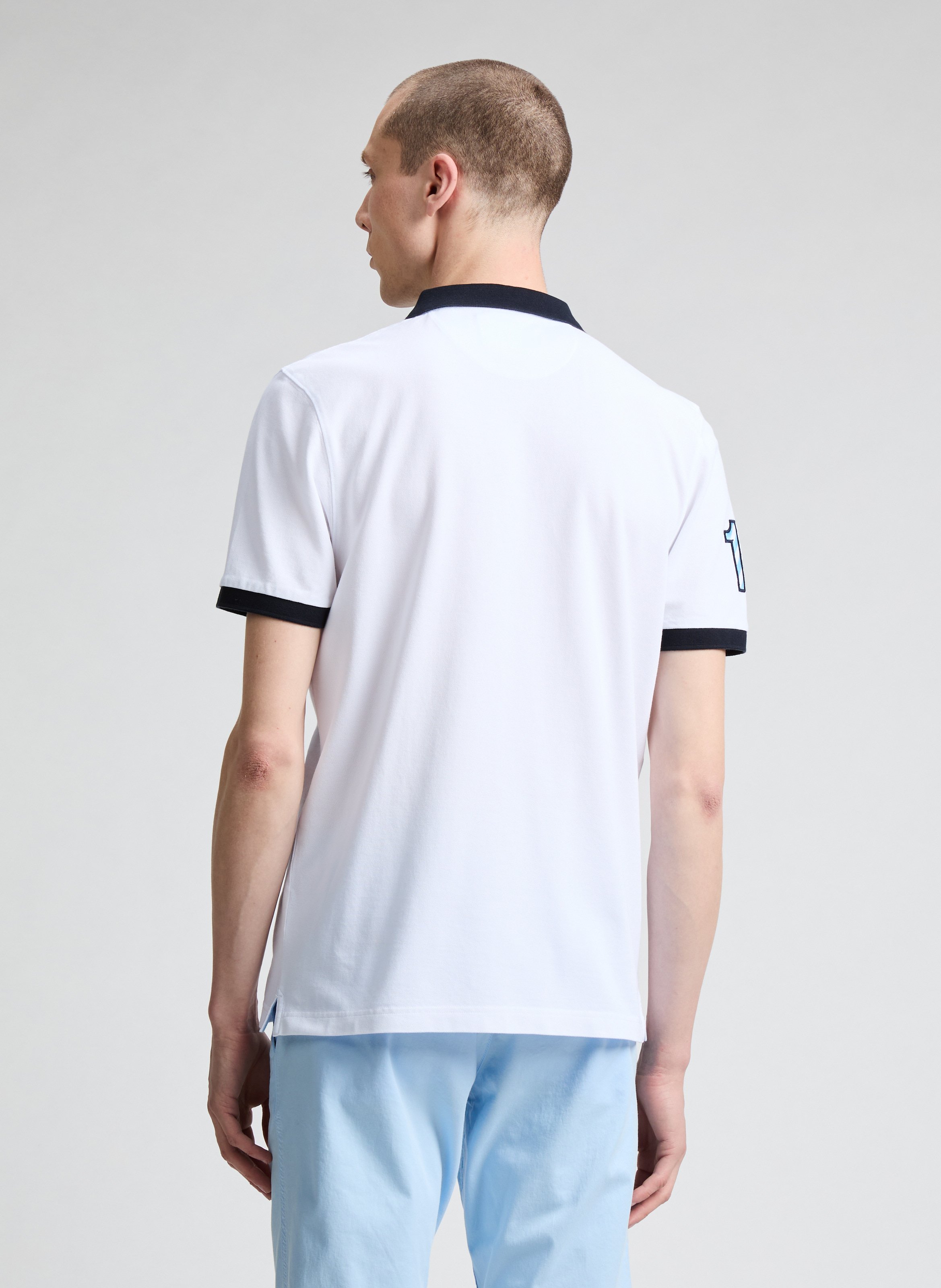 Polo en coton EDEN PARK Blanc