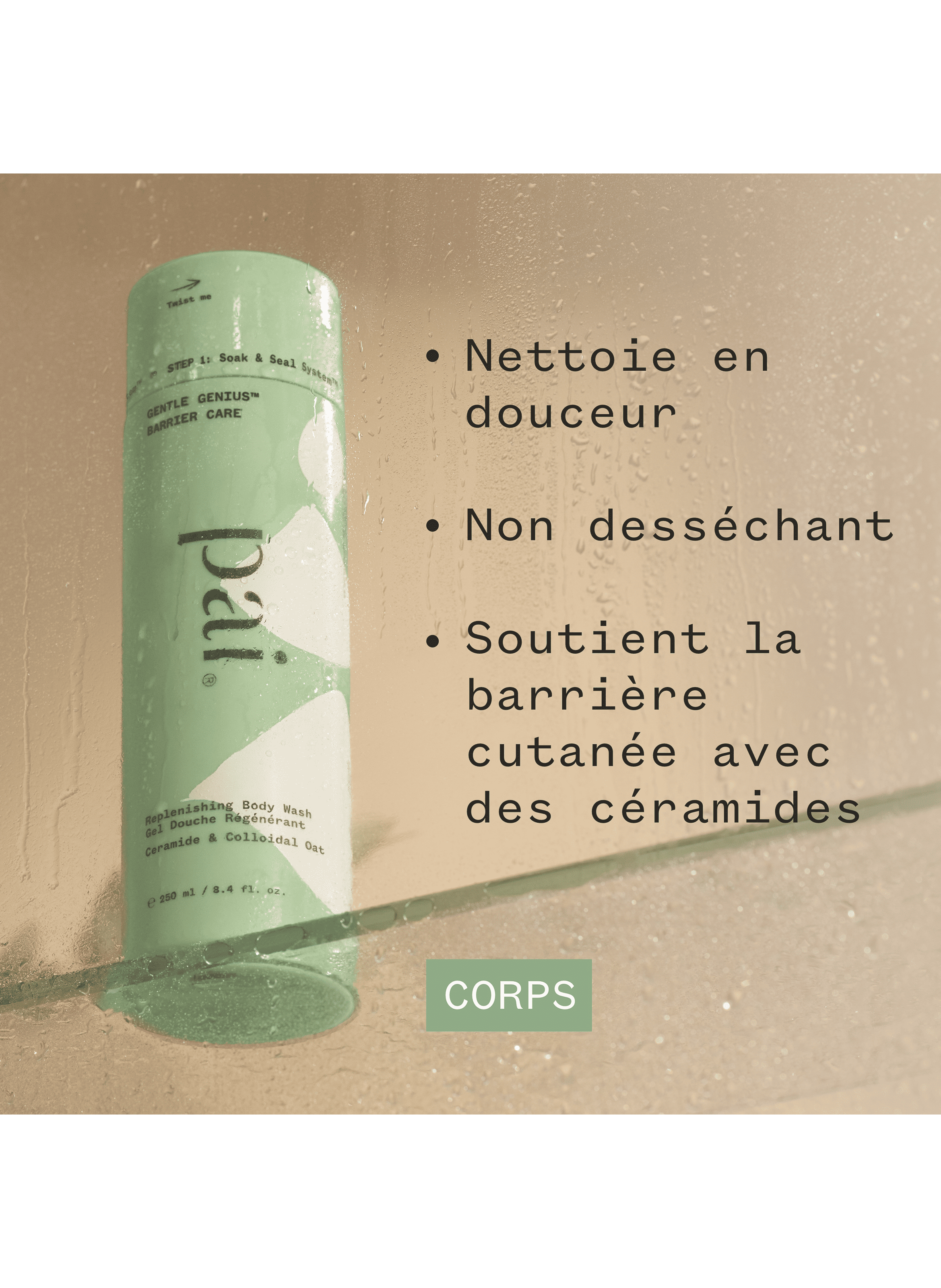 GENTLE GENIUS™ Barrier Care - Regenerating Shower Gel PAI No color