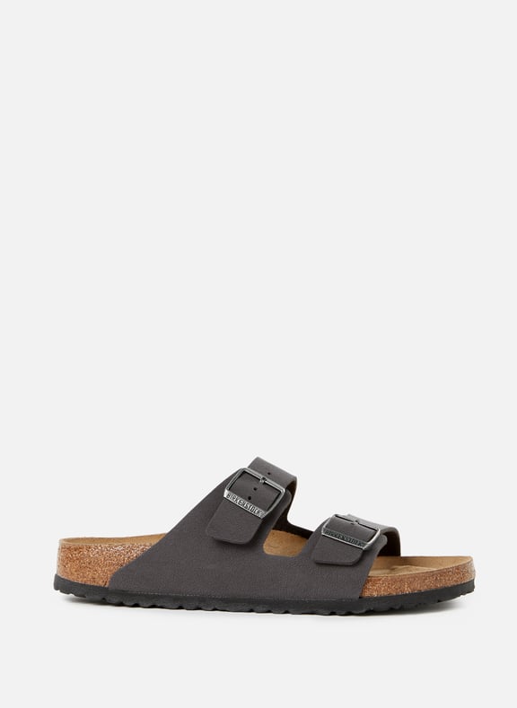 Sandales Arizona en cuir Gris by BIRKENSTOCK BIRKENSTOCK Sandales Arizona en cuir Gris