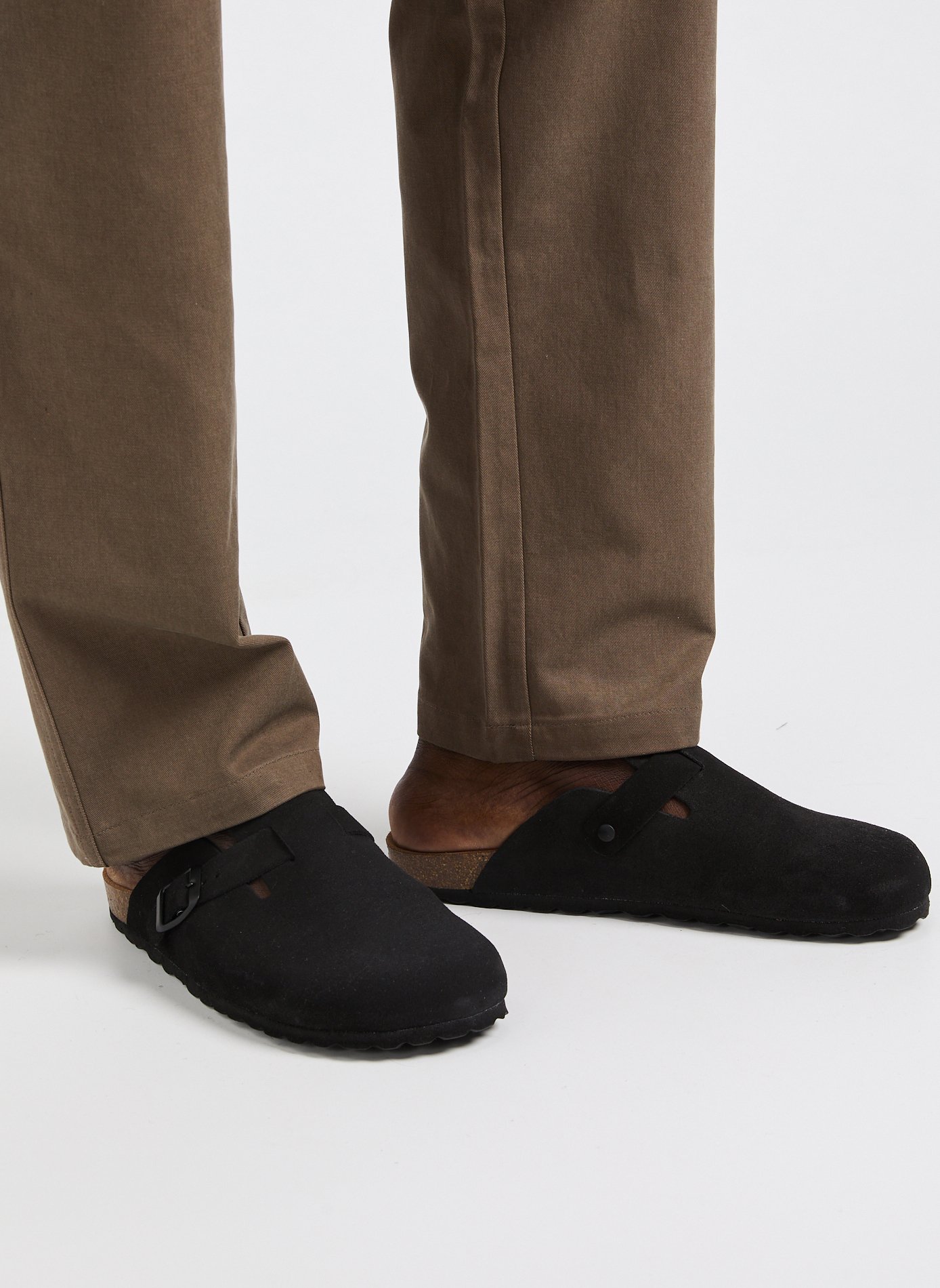 Mules en cuir SAISON 1865 Noir