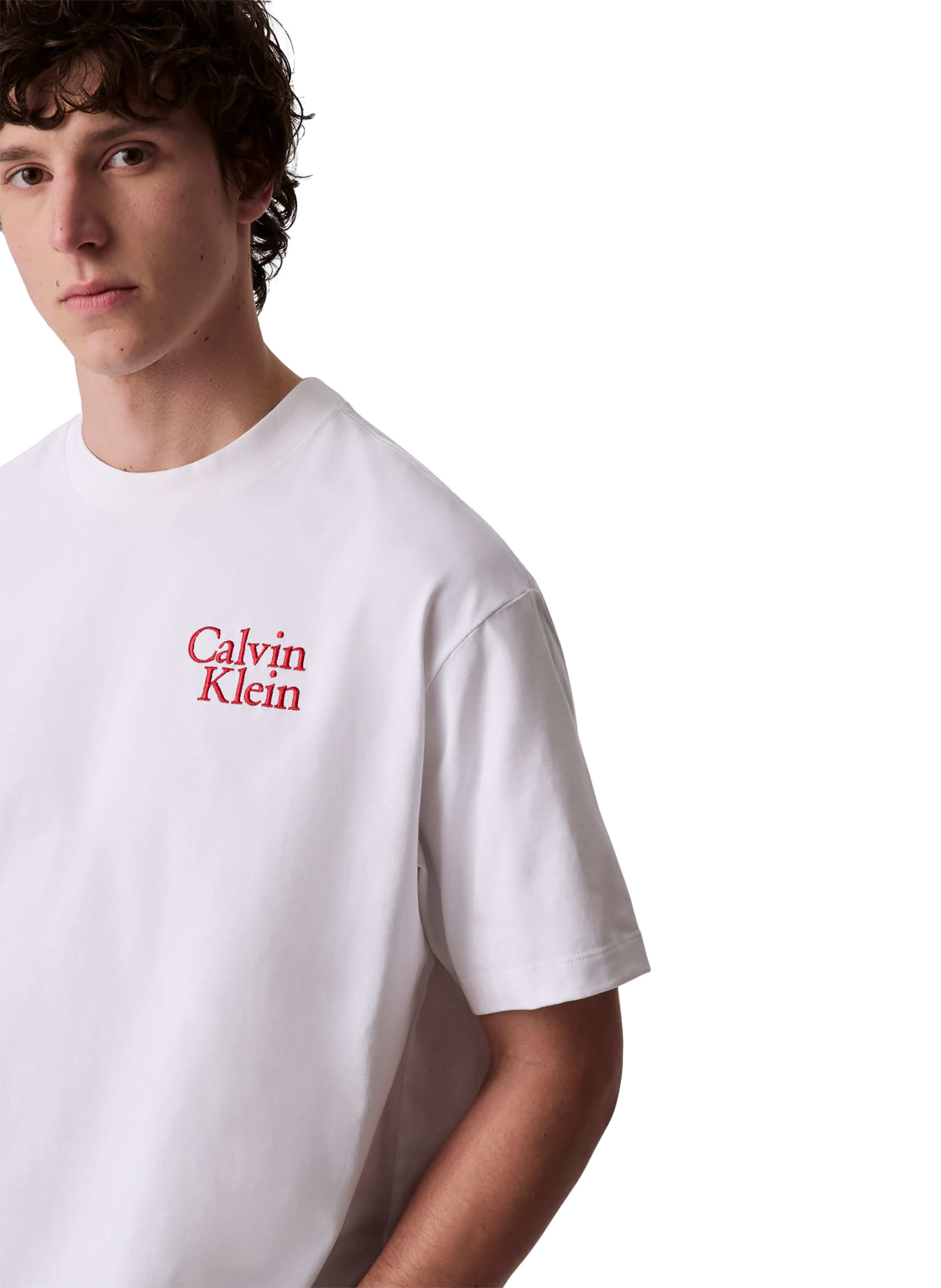 Classic Cotton T-Shirt CALVIN KLEIN White