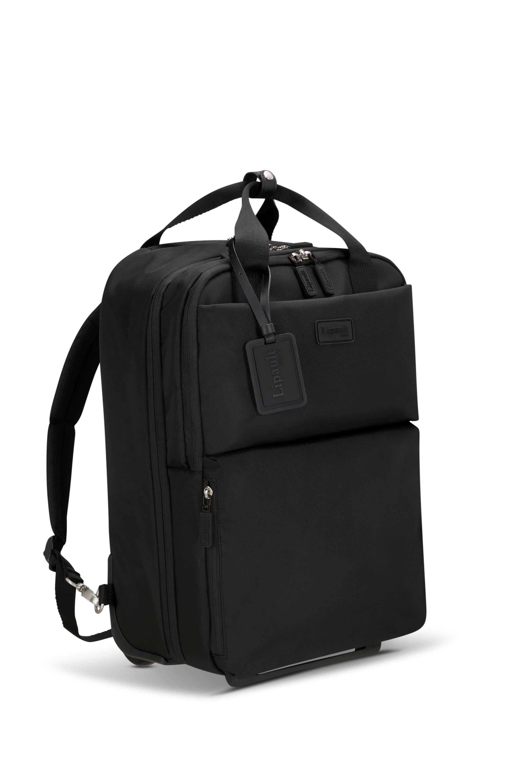 4biz sacoche ordinateur with whee forbiz LIPAULT PARIS Noir