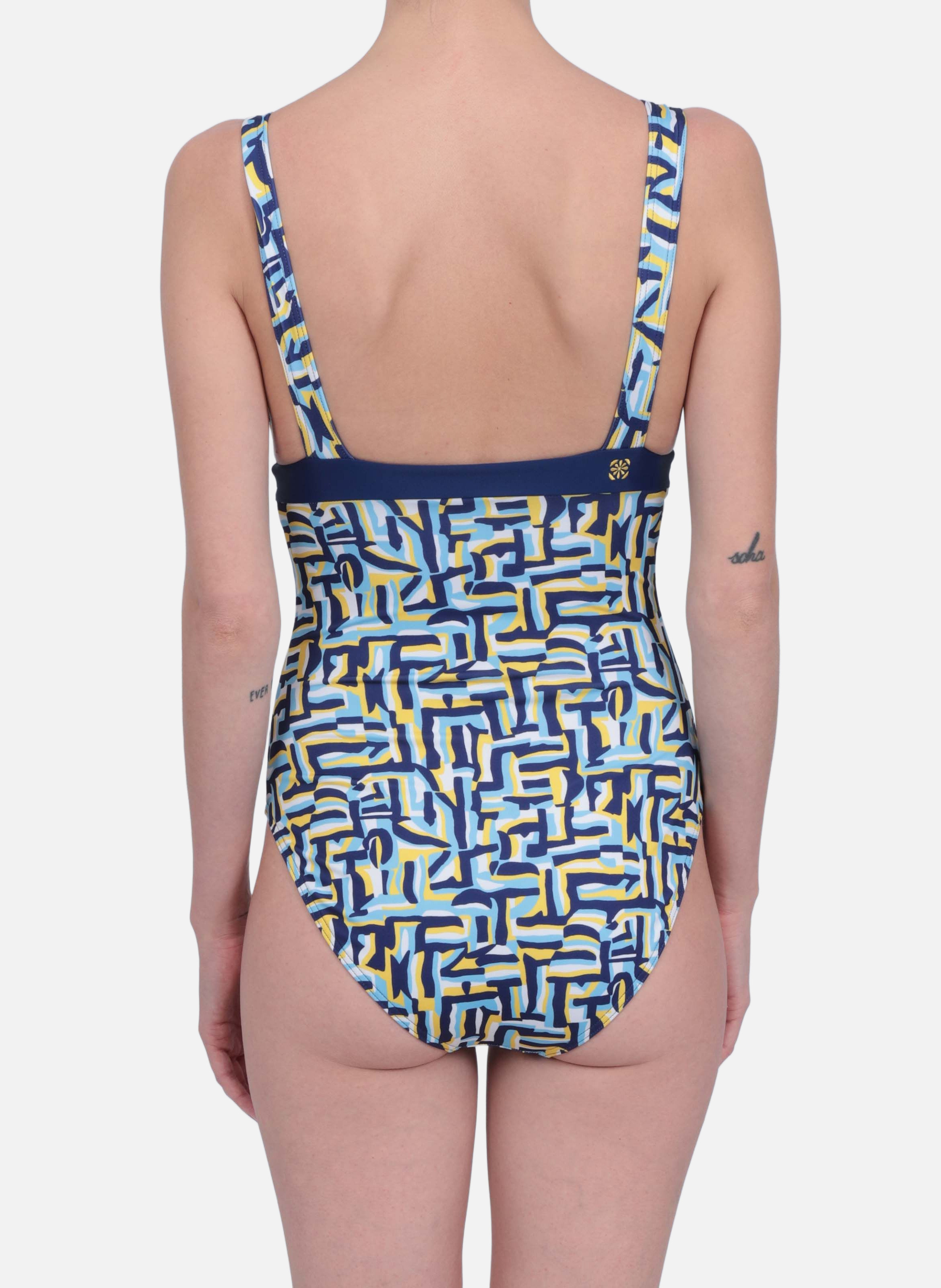 Maillot de bain une pièce   minos GILI'S Multicolore