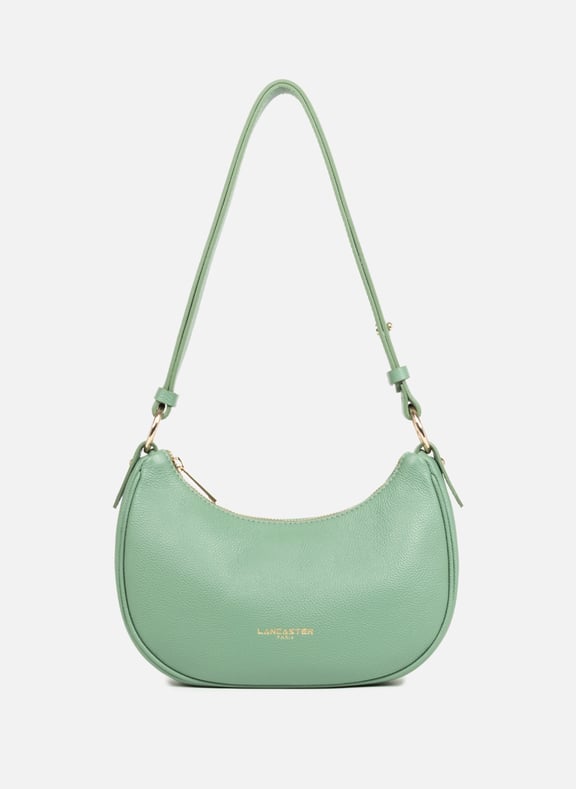 Petit sac besace - milano aria Vert by LANCASTER LANCASTER Petit sac besace - milano aria Vert