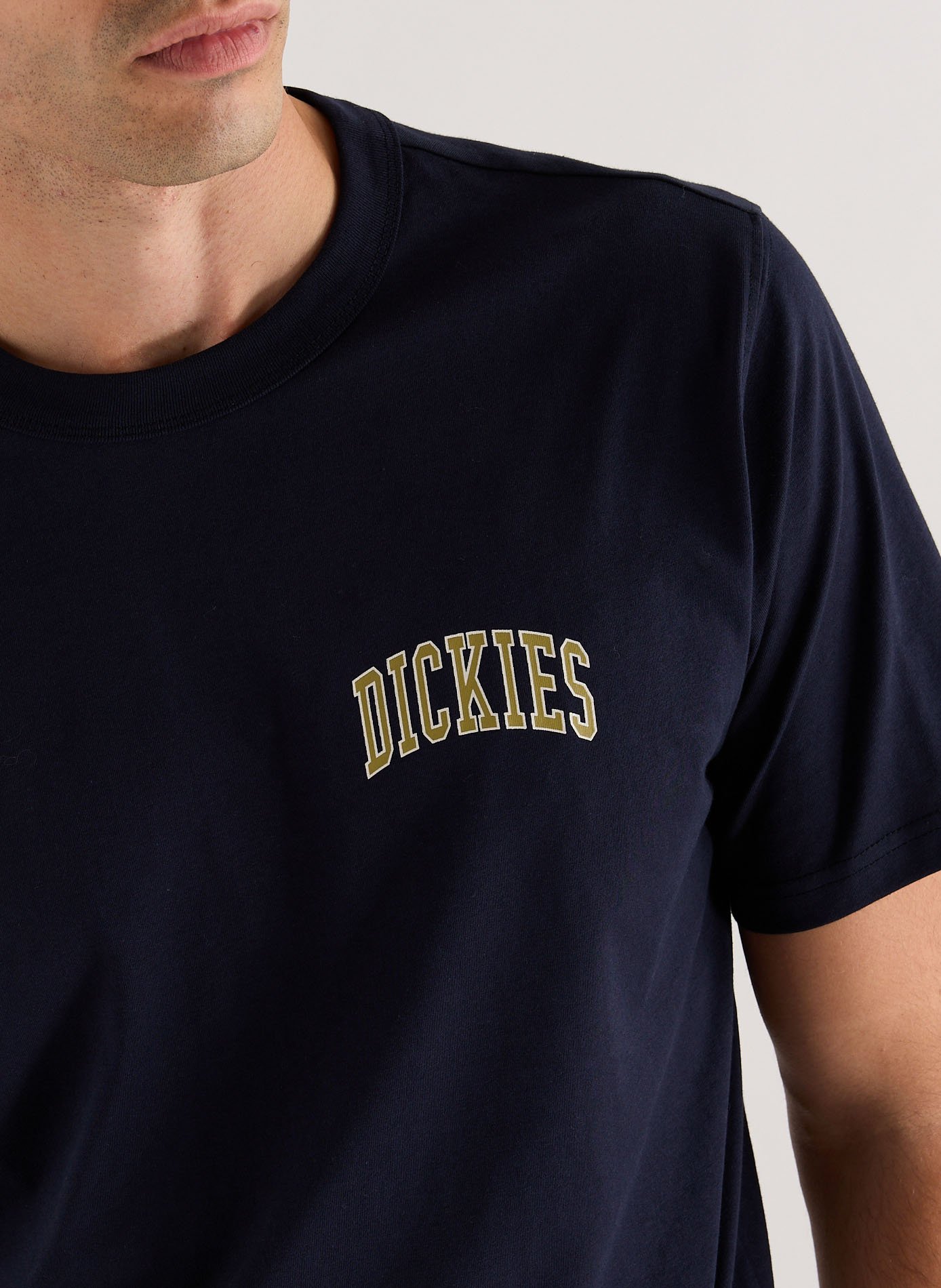T-shirt en coton DICKIES Bleu