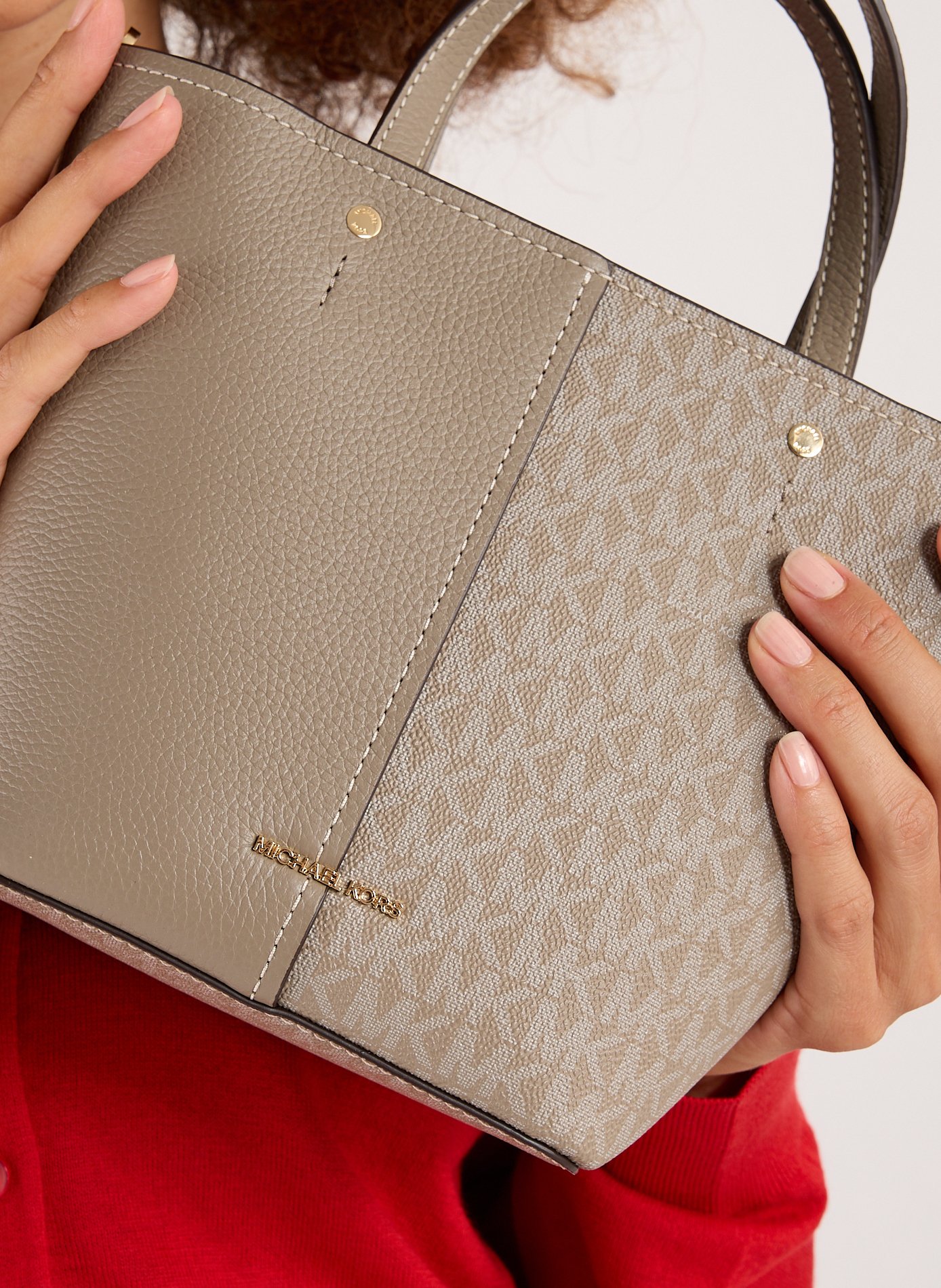 Sac à main Flora MICHAEL KORS Beige