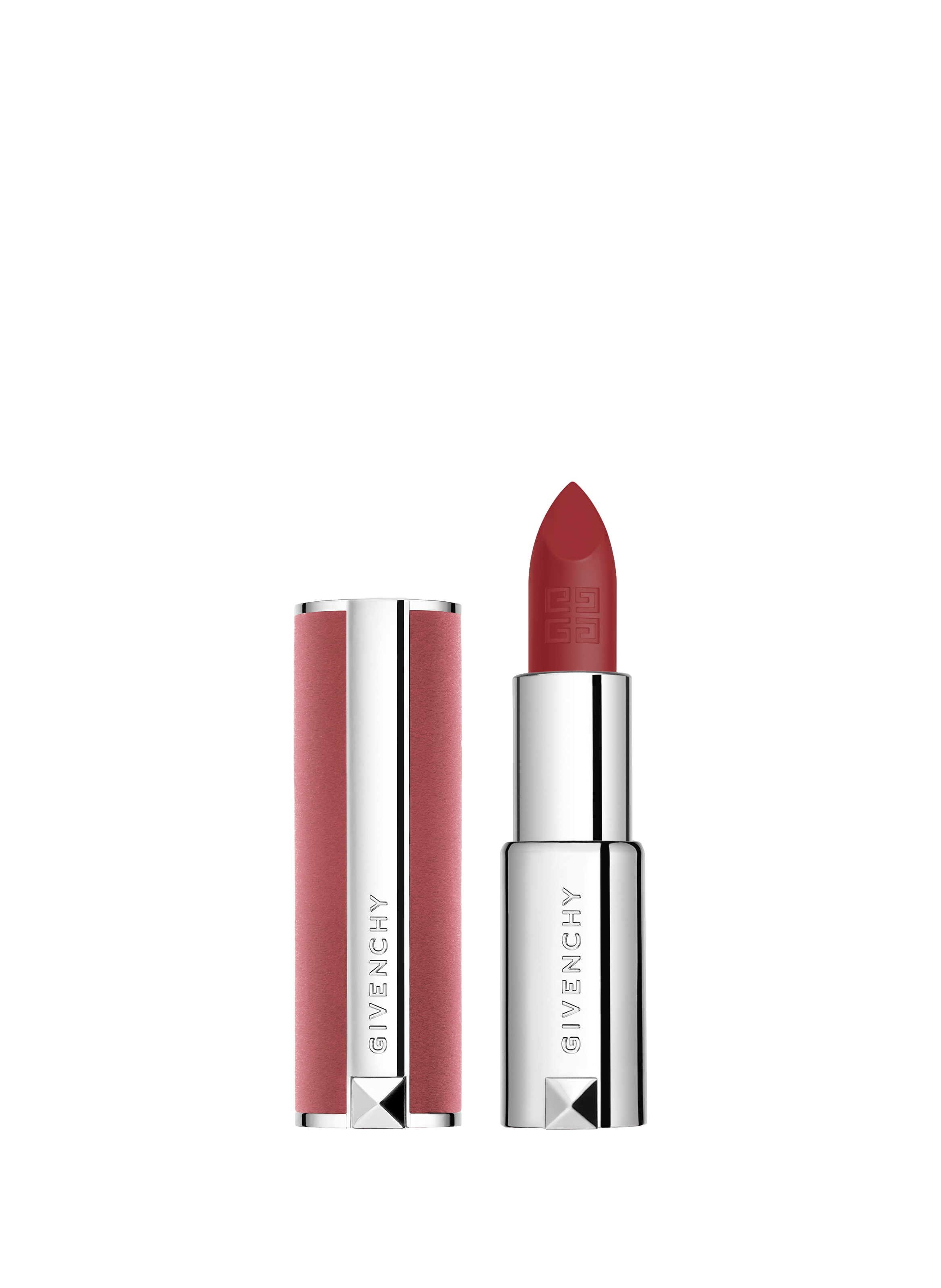 Der Rote Sheer Velvet - Mattes Lippenstift mit Soft-Focus-Effekt GIVENCHY N27 rouge infusé