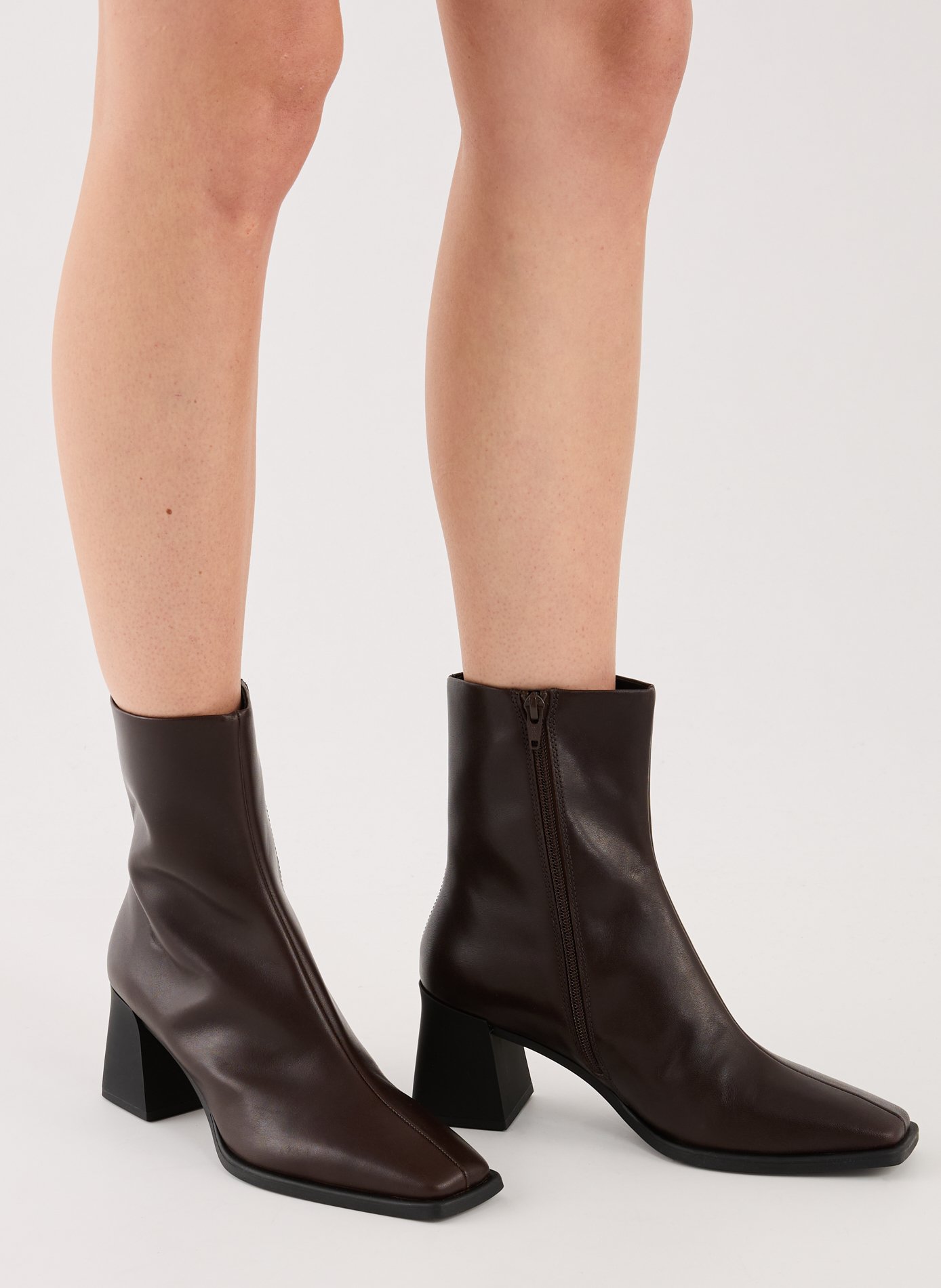 Ankle boot Hedda in leather VAGABOND SHOEMAKERS Brown