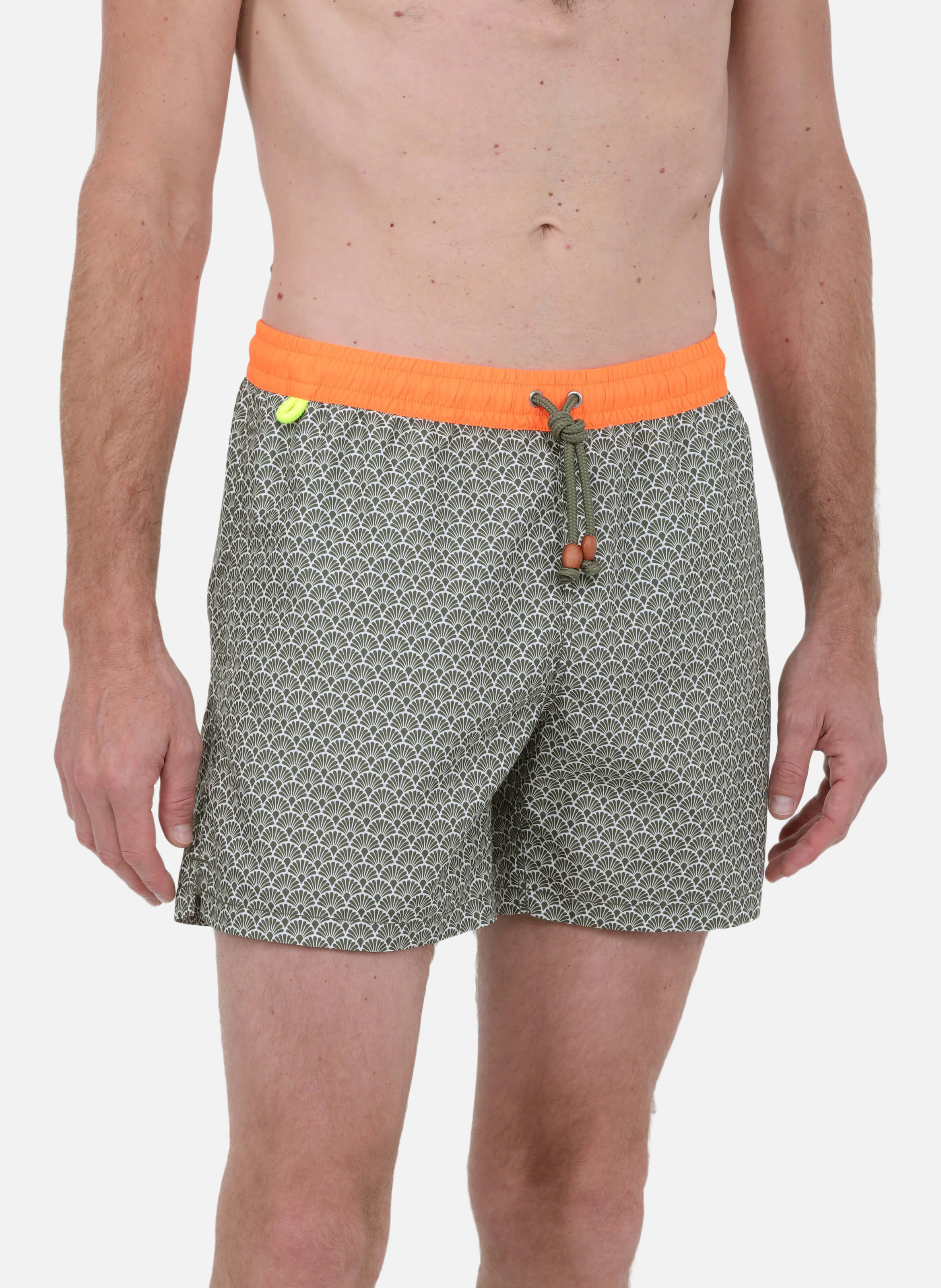 Short de bain   kaki nagoya GILI'S Vert