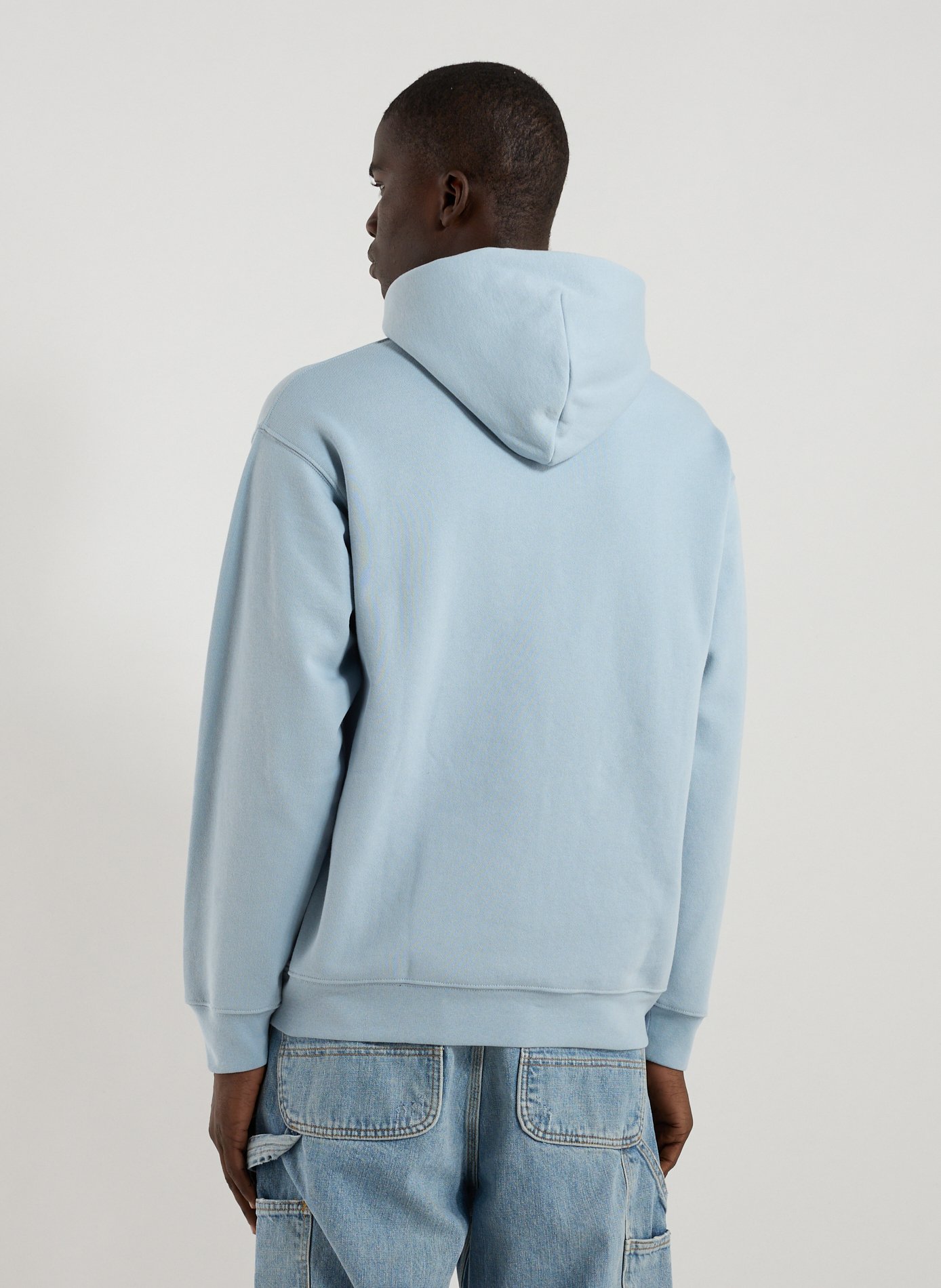 Hoodie en coton mélangé DIME Bleu
