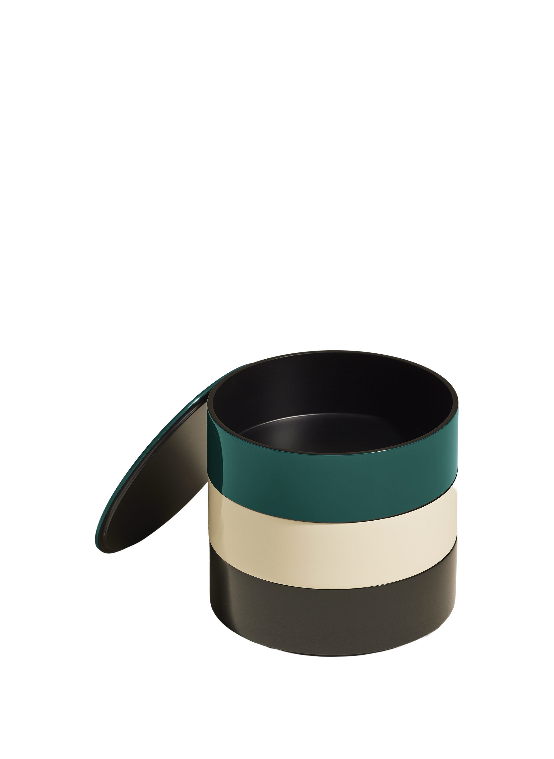 Boite ronde à bijoux totem MAISON SARAH LAVOINE Bleu