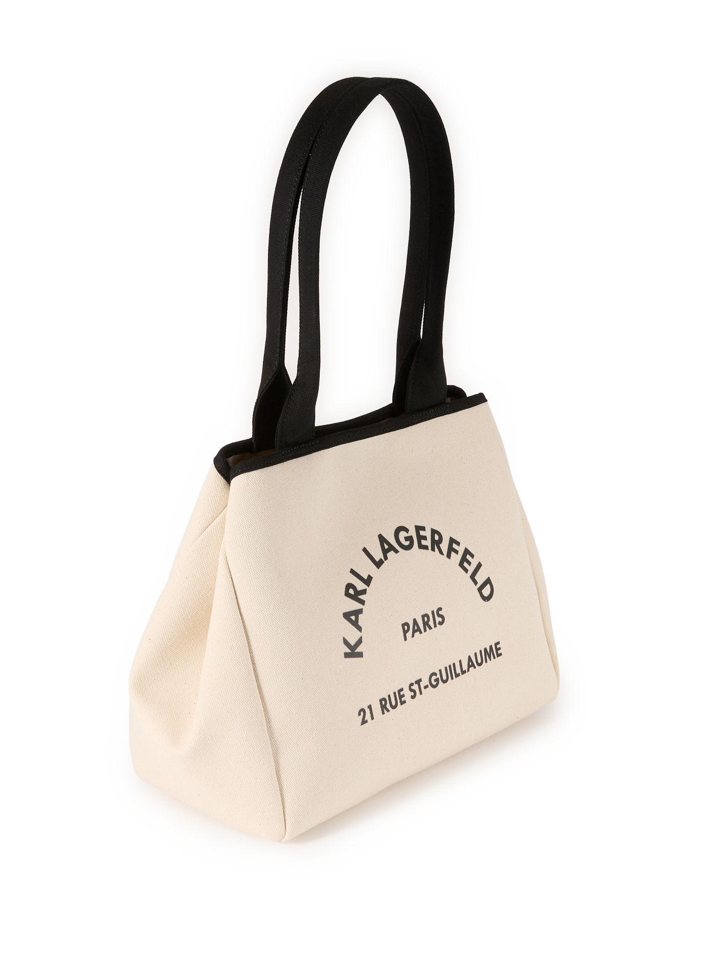 Handbag Rue St Guillaume KARL LAGERFELD Beige