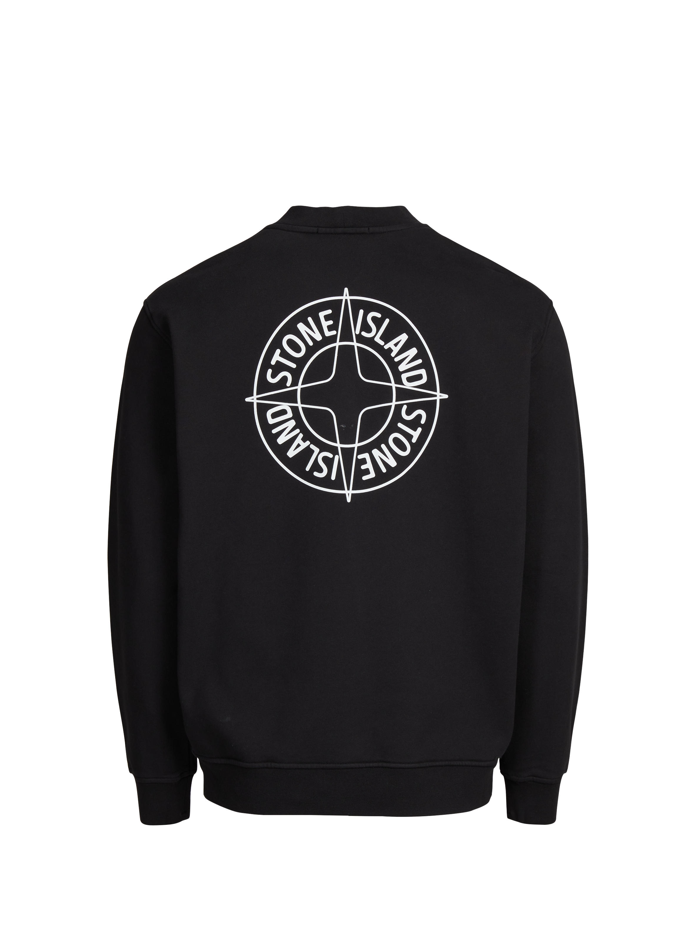 Sweatshirt en coton STONE ISLAND Noir