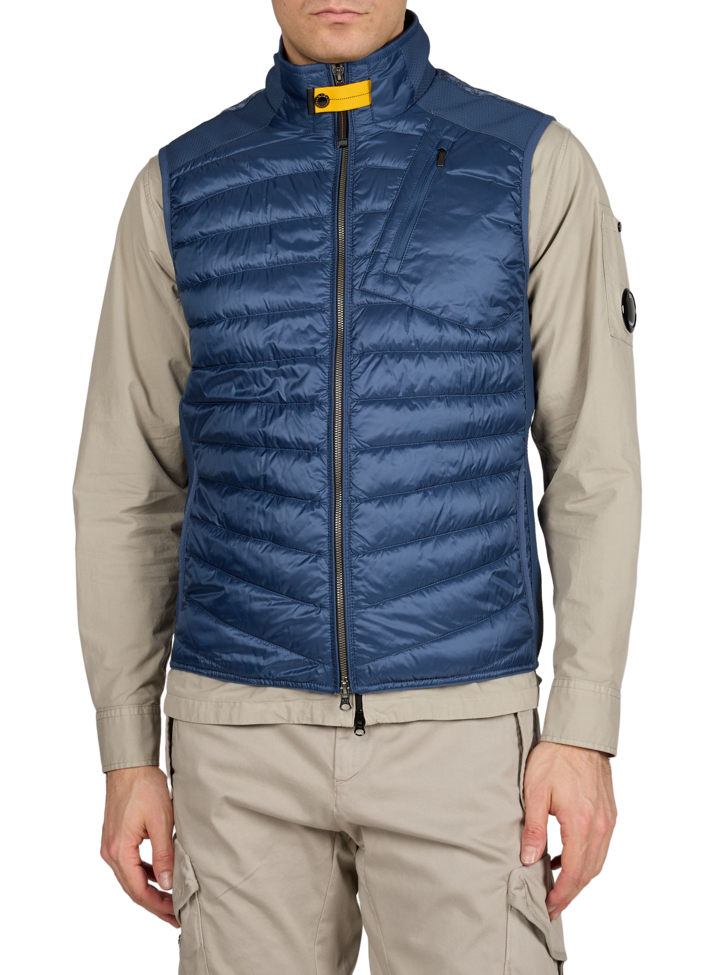 Doudoune Zavier sans manches à col montant PARAJUMPERS Bleu