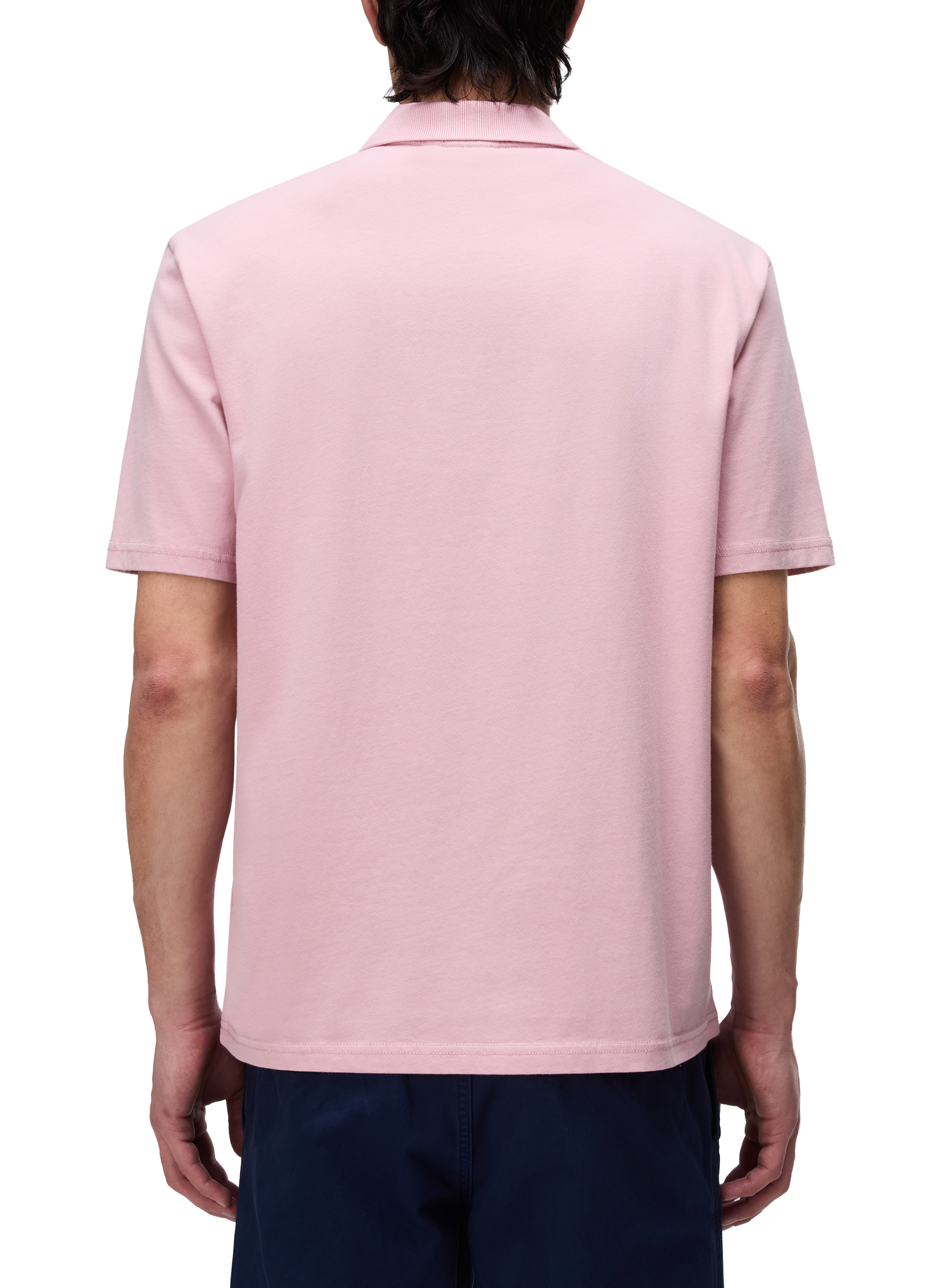 Polo manches courtes E-Nedles en coton NAPAPIJRI Rose