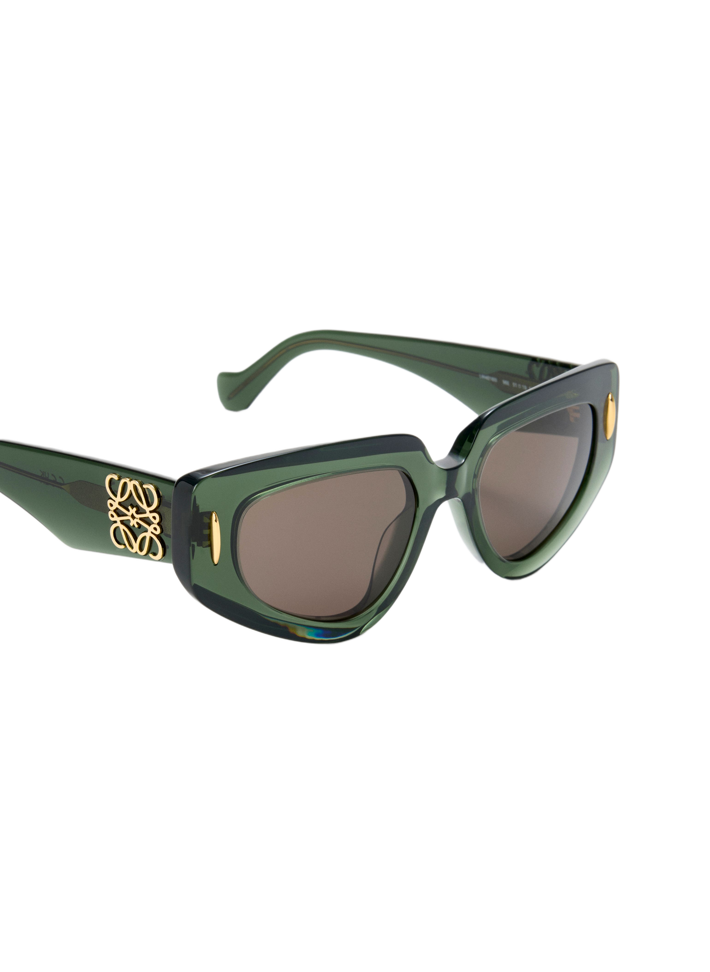 Small Butterfly Screen Sunglasses LOEWE Green
