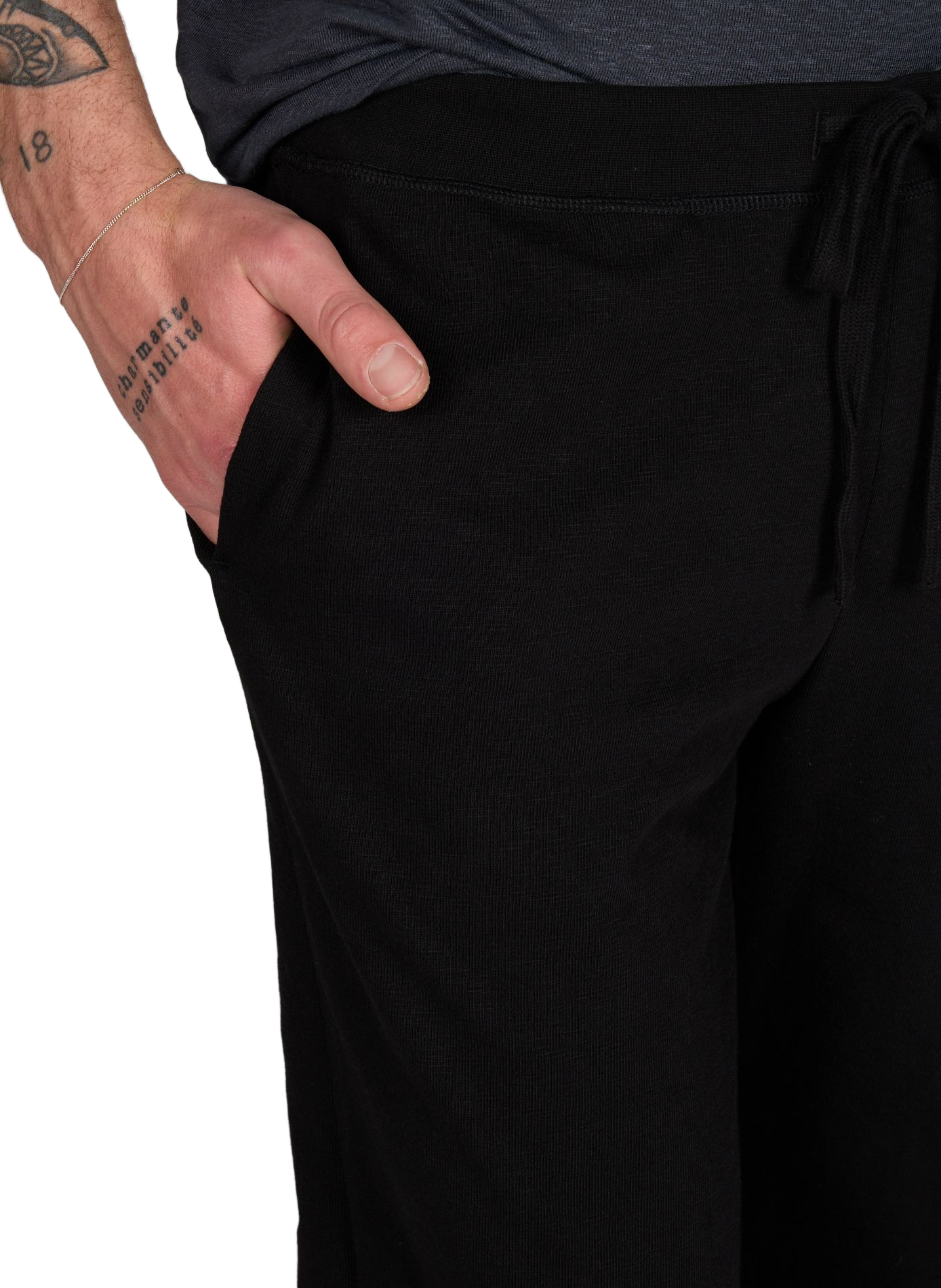 Cotton joggers ENTIRE STUDIOS Black