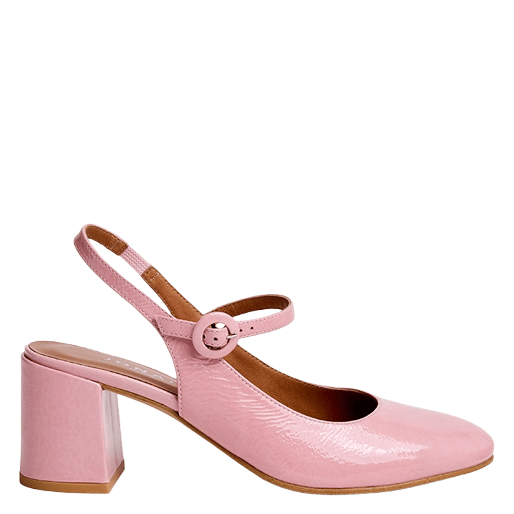 Babies en cuir dollar JONAK Rose