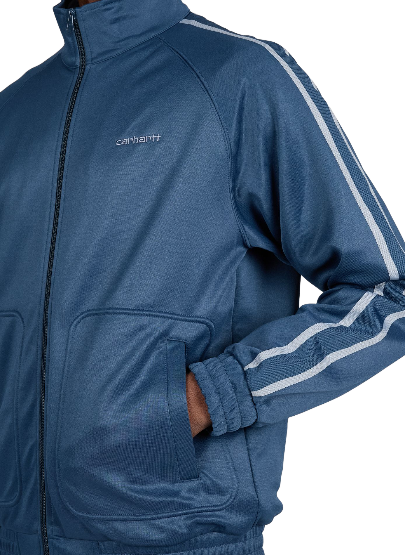 Light jacket with logo CARHARTT WIP Blue