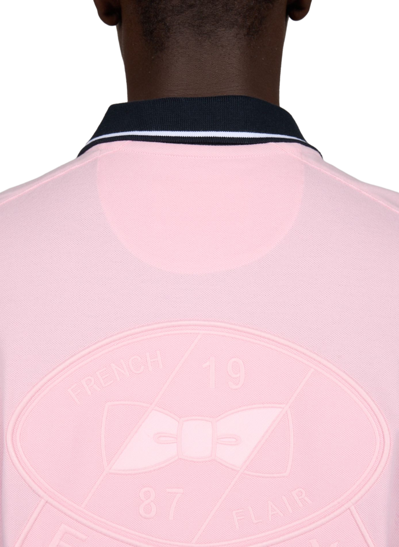 Cotton polo shirt EDEN PARK Pink