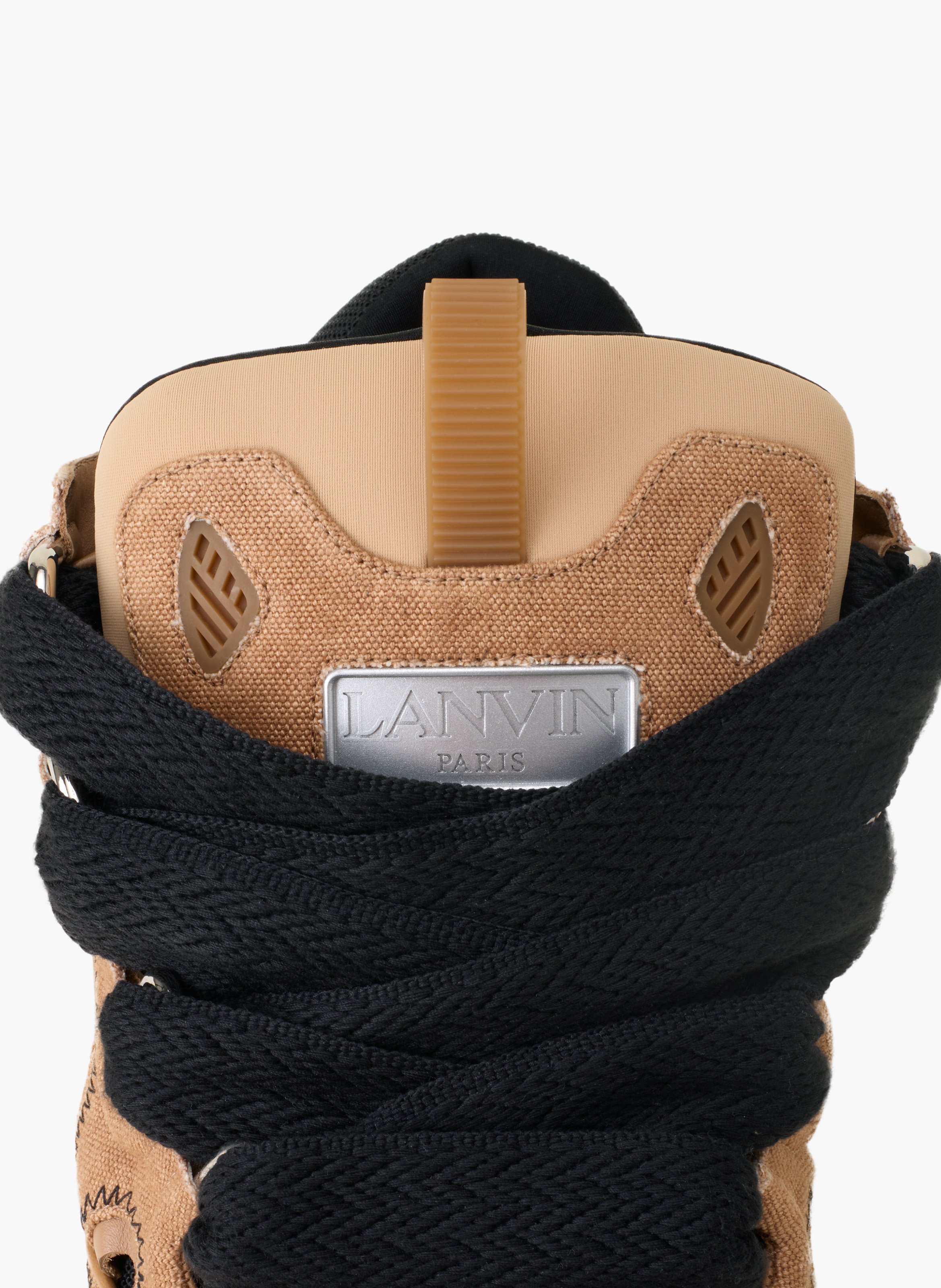 Sneakers curb en canvas LANVIN Marron