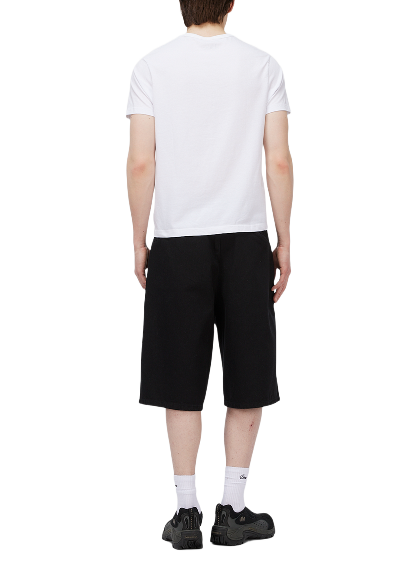 Cotton Bermuda shorts DIME Black