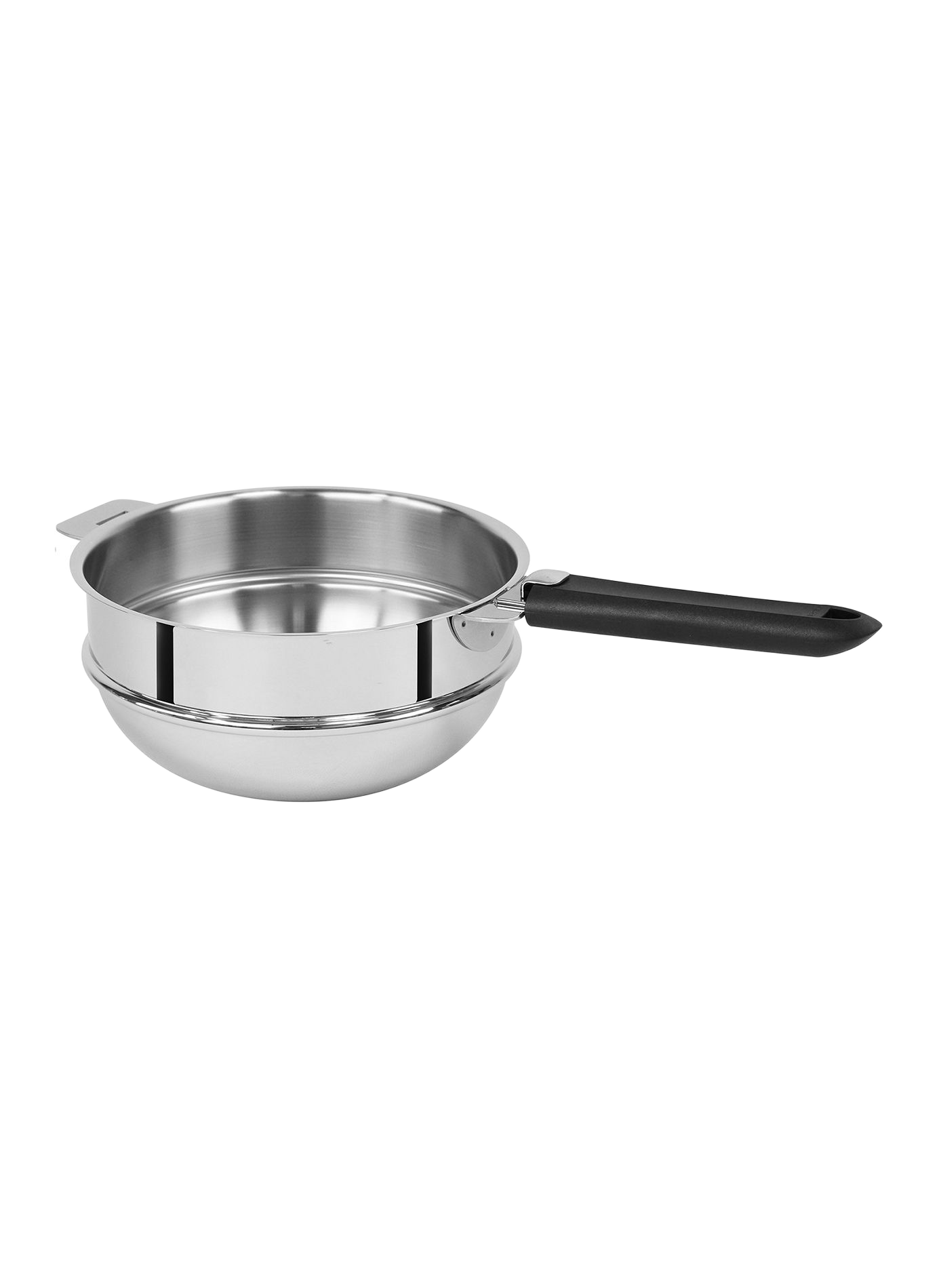 Casserole bain-marie en inox Mutine Amovible CRISTEL Gris