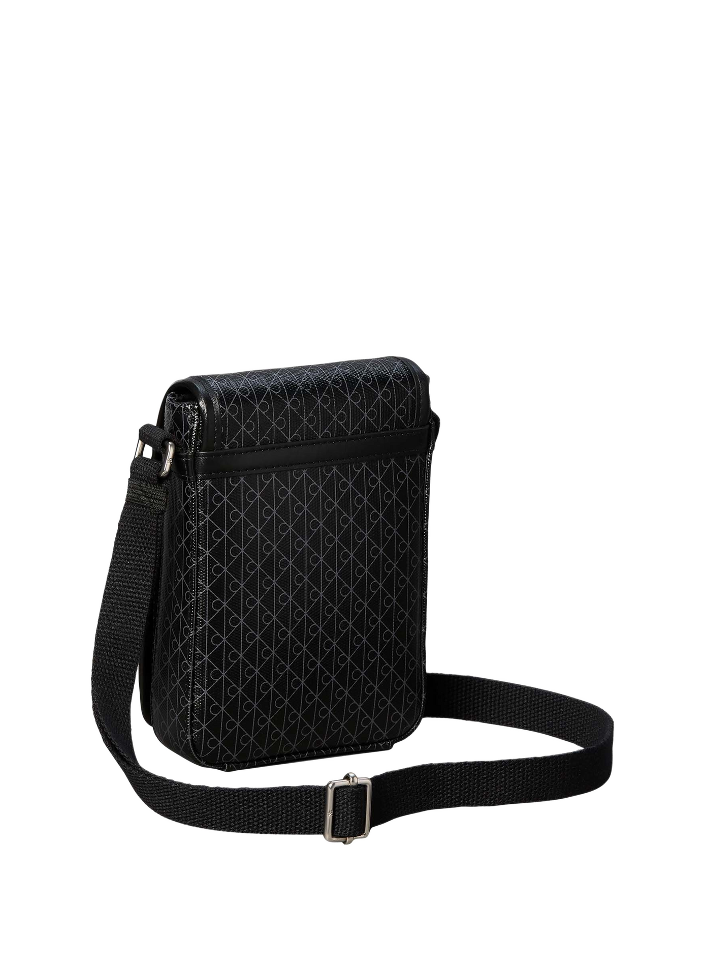 Crossbody bag with logo print CALVIN KLEIN Black