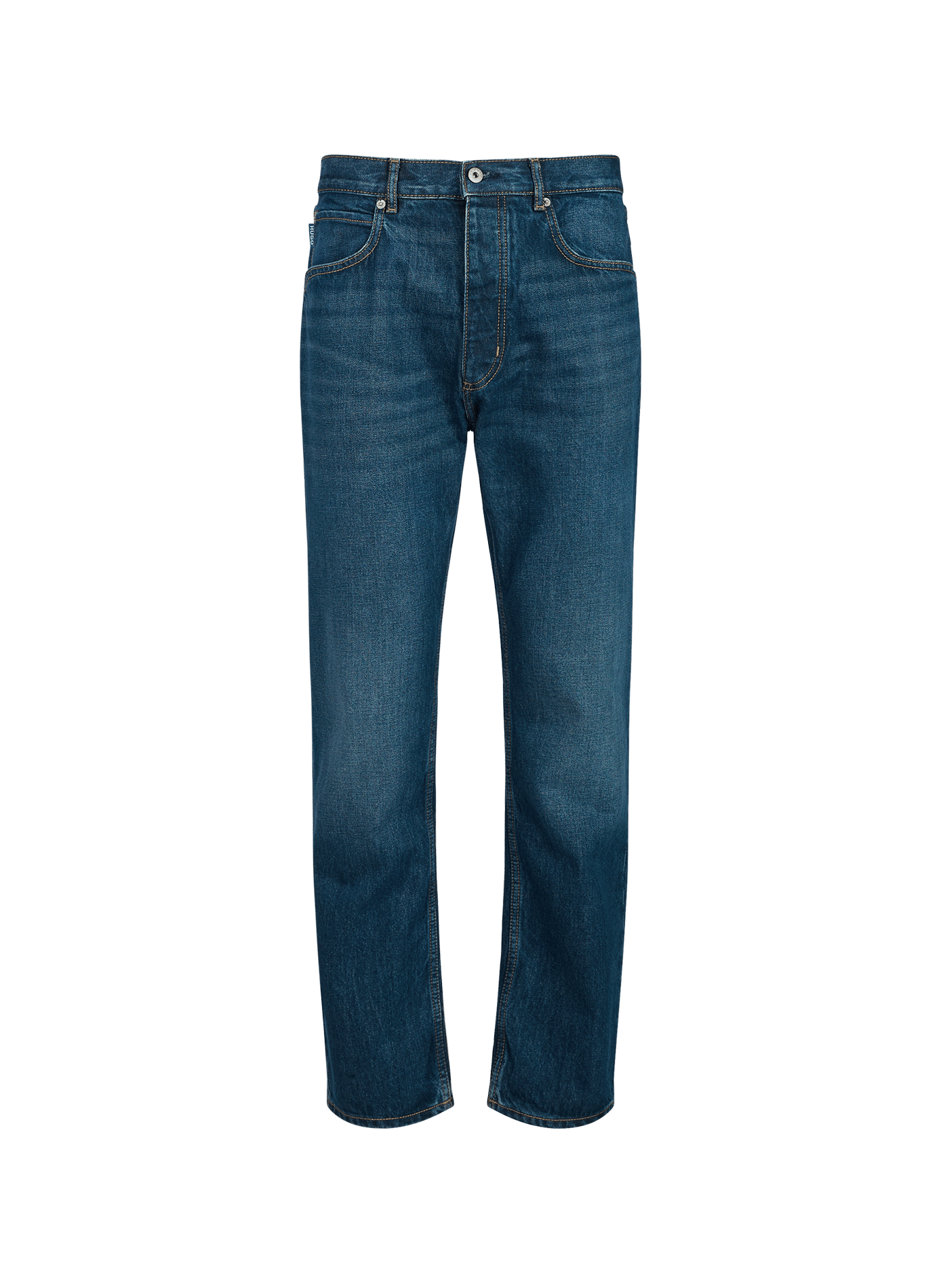 Solid straight-leg jeans HUGO BLUE Blue