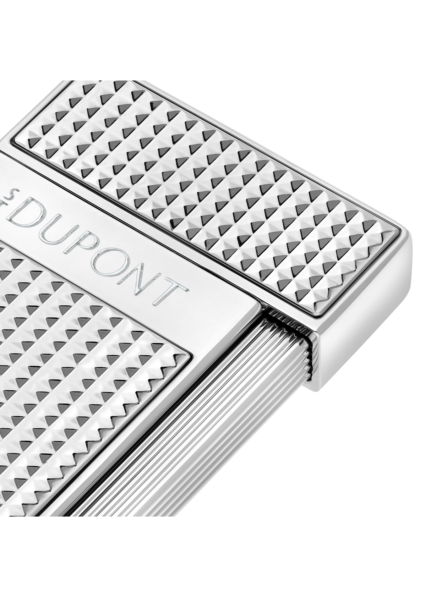 Diamond Tip Slimmy Lighter S.T. DUPONT Silver