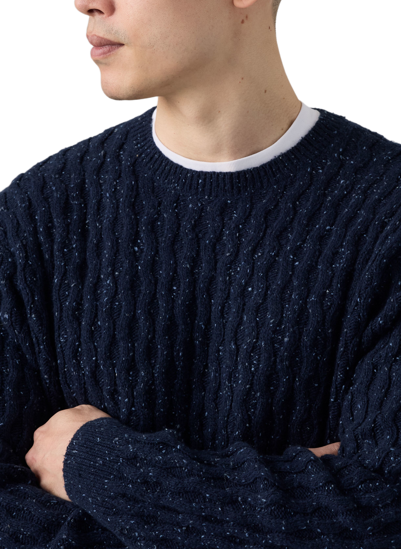 Rundhalsausschnitt-Pullover Presidio aus Wollmischung LEVI'S Blau