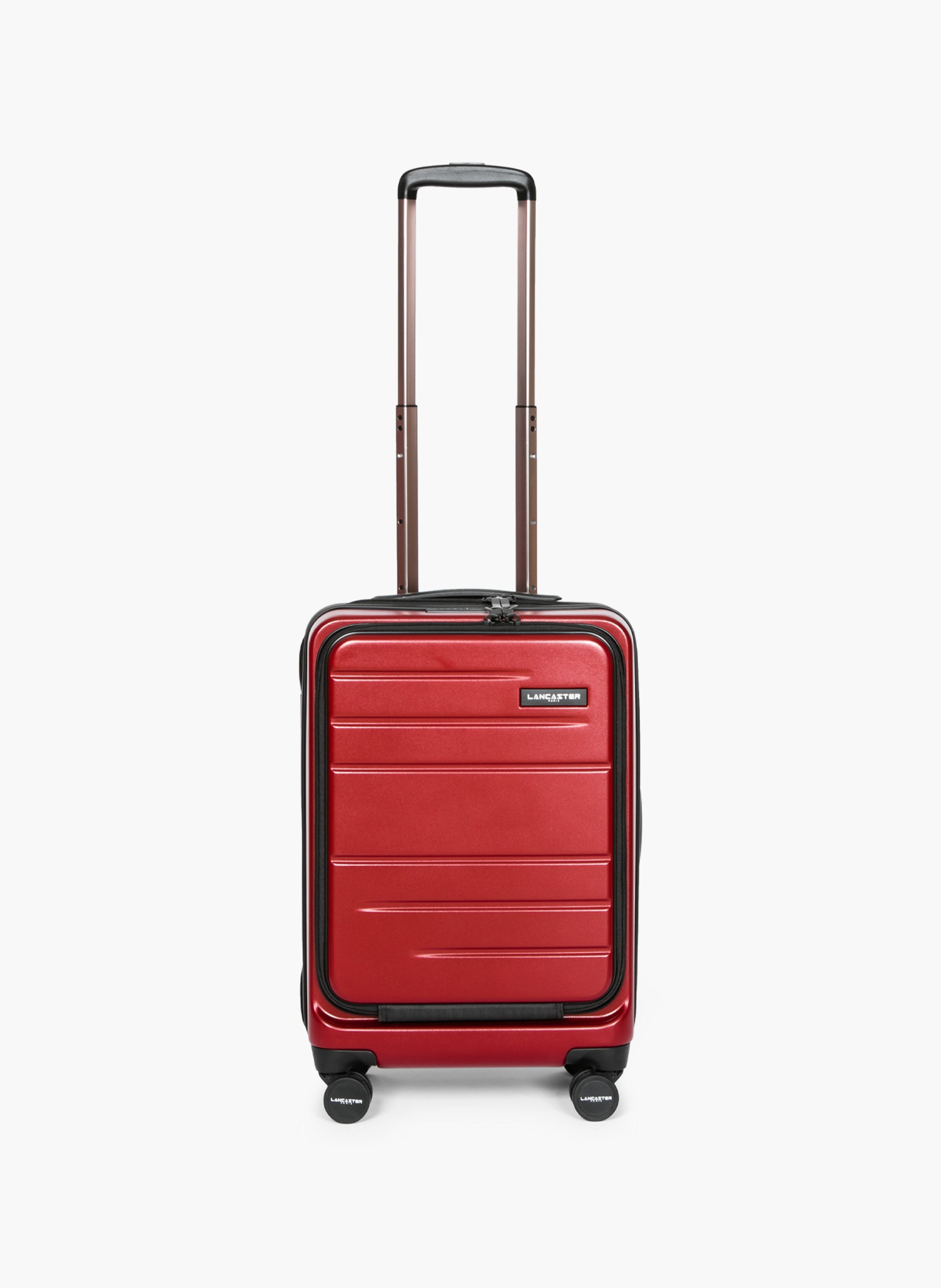 Set de 3 valises cdg - bagages LANCASTER Rouge