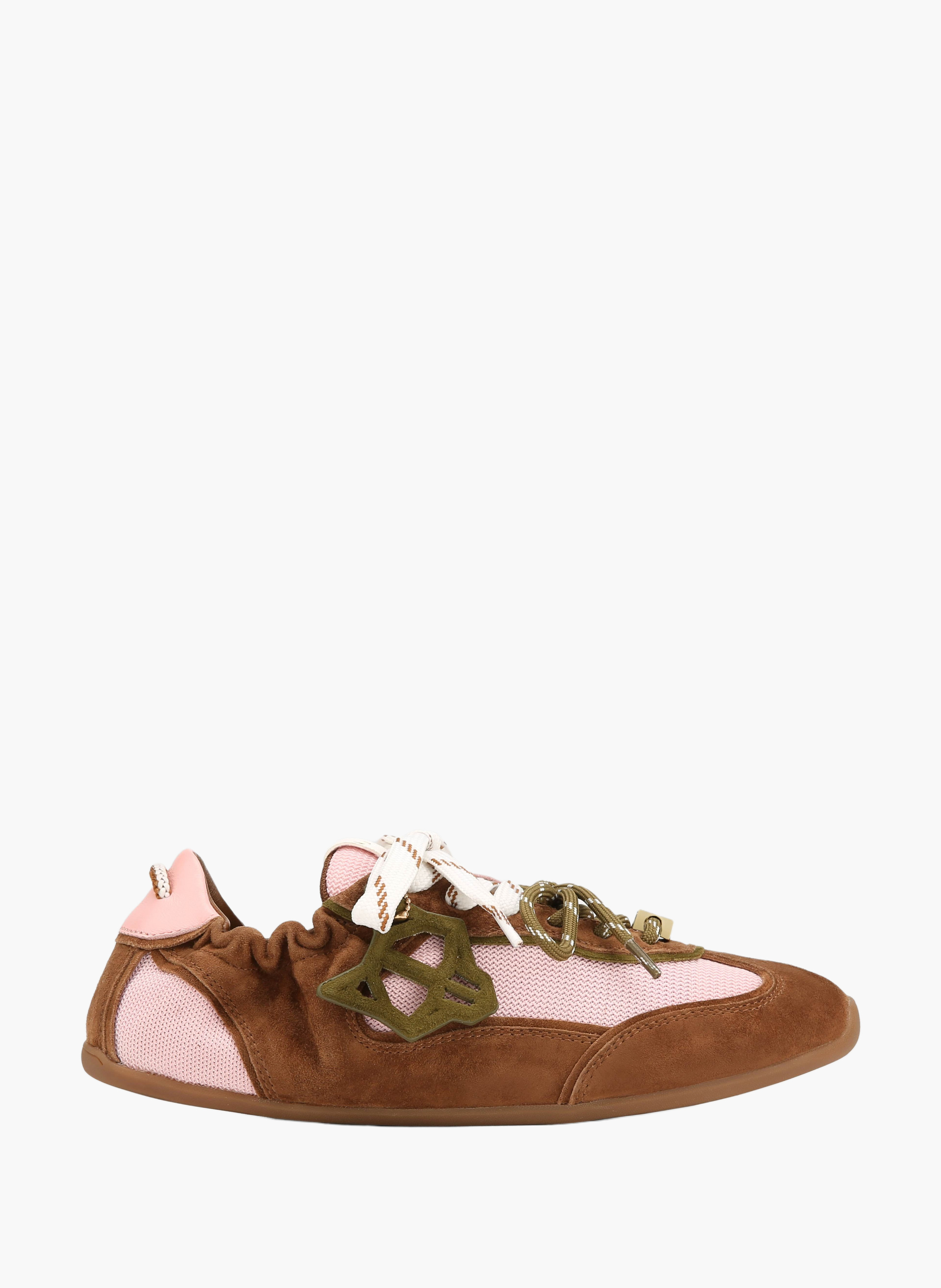 Soul-sneakers van suède NAKED WOLFE Bruin