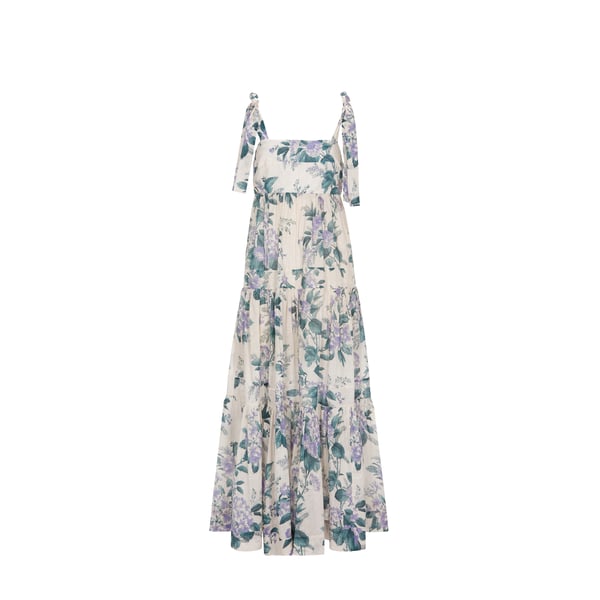 Robe imprimé fleuri en coton
