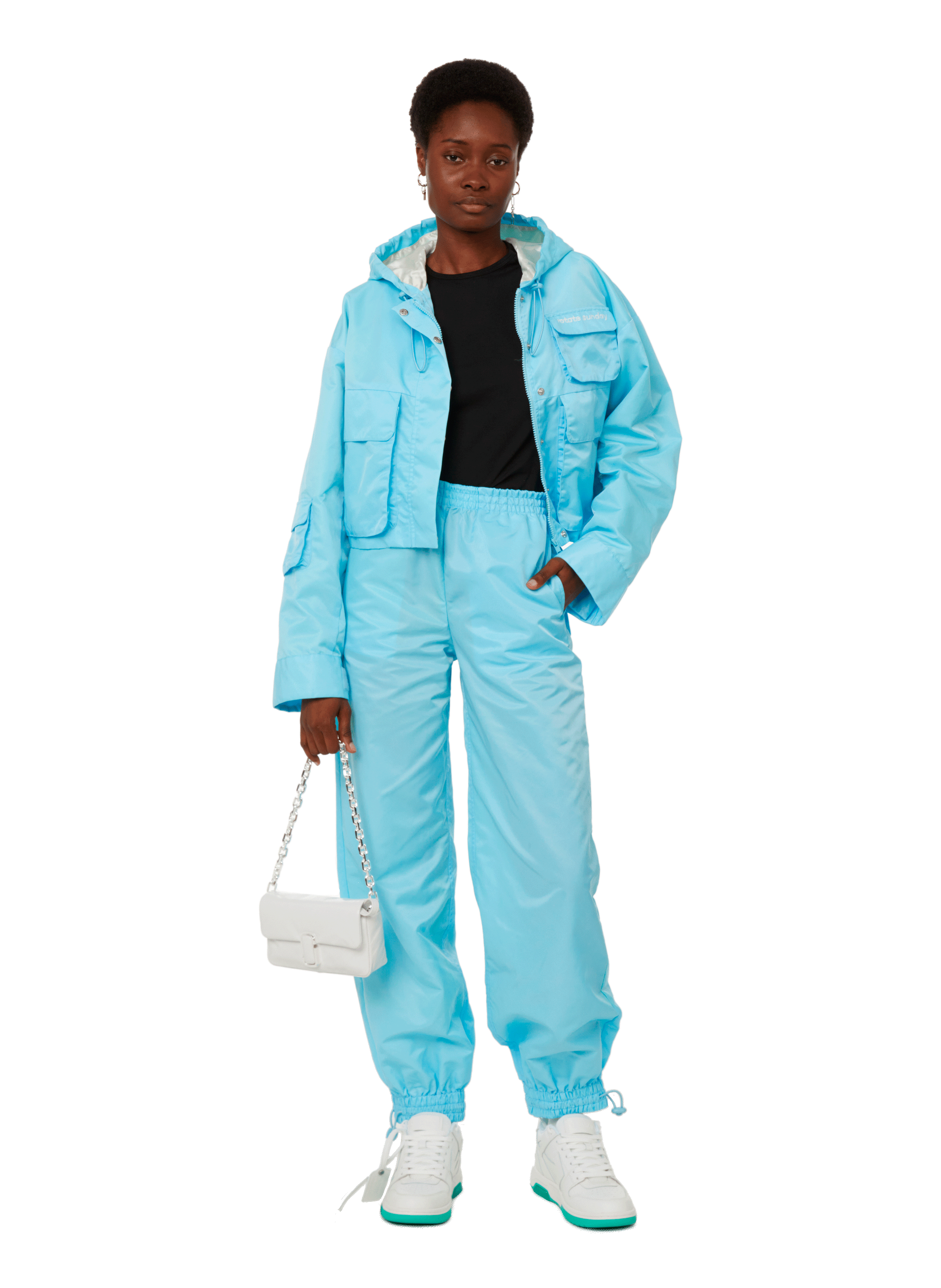 Boucles d'oreille Iris JUSTINE CLENQUET Multicolore