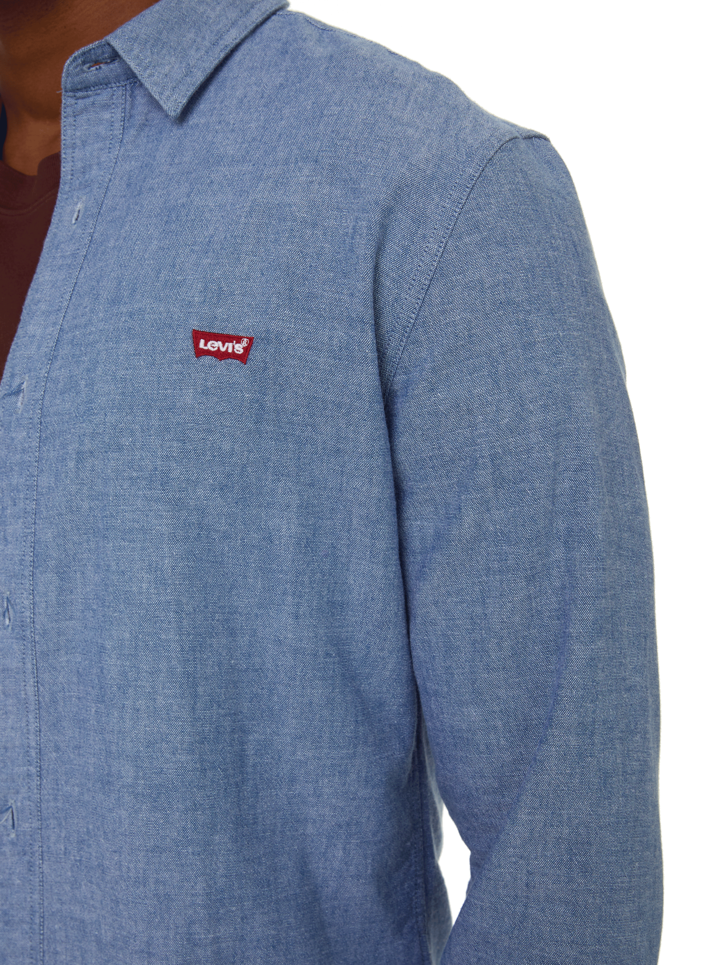 Chemise en coton LEVI'S Gris