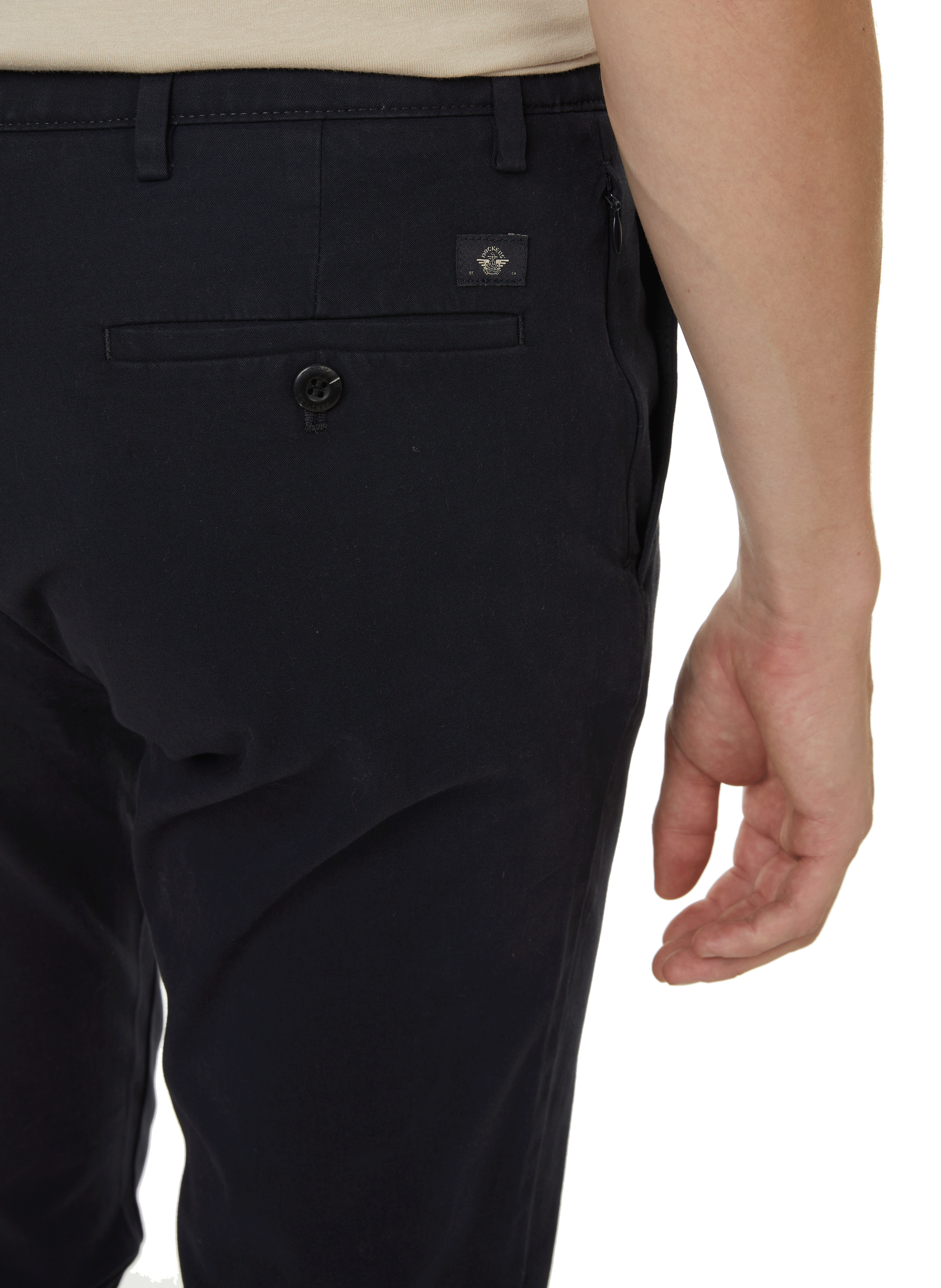 Cotton chinos DOCKERS Blue