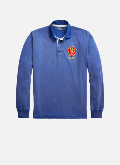 Rugby polo shirt in cotton POLO RALPH LAUREN
