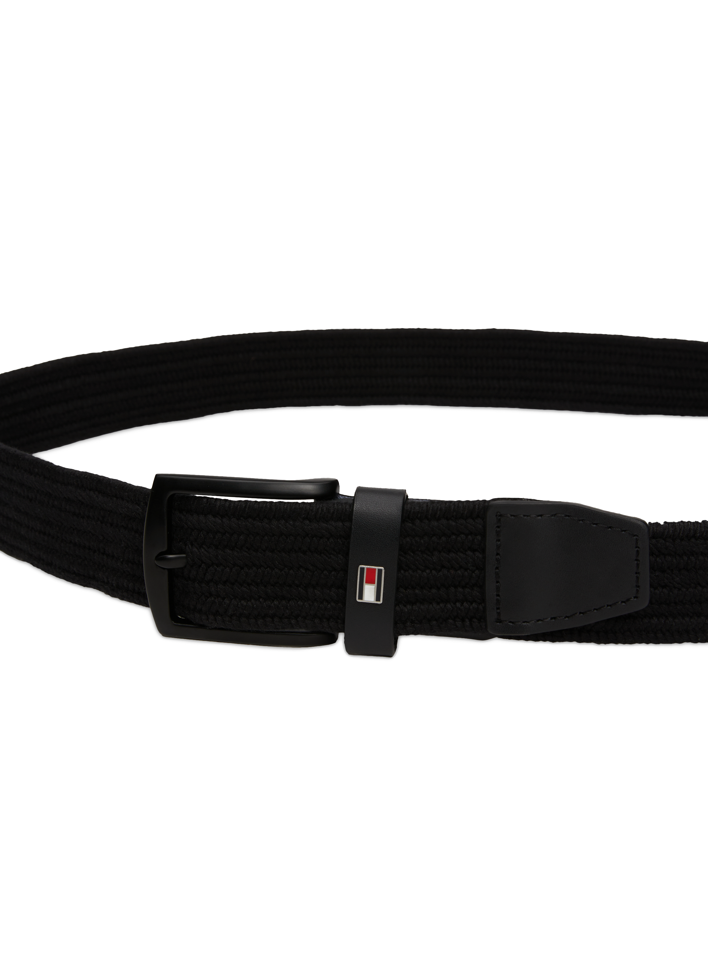 Textured Belt TOMMY HILFIGER Black