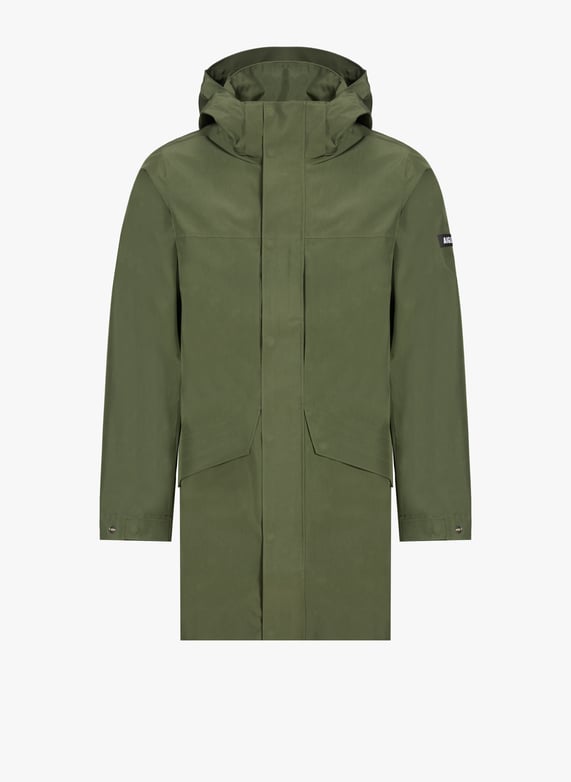 Aigle Winterjacke Winter Parka Herren Oliv Winter Parka Mantel