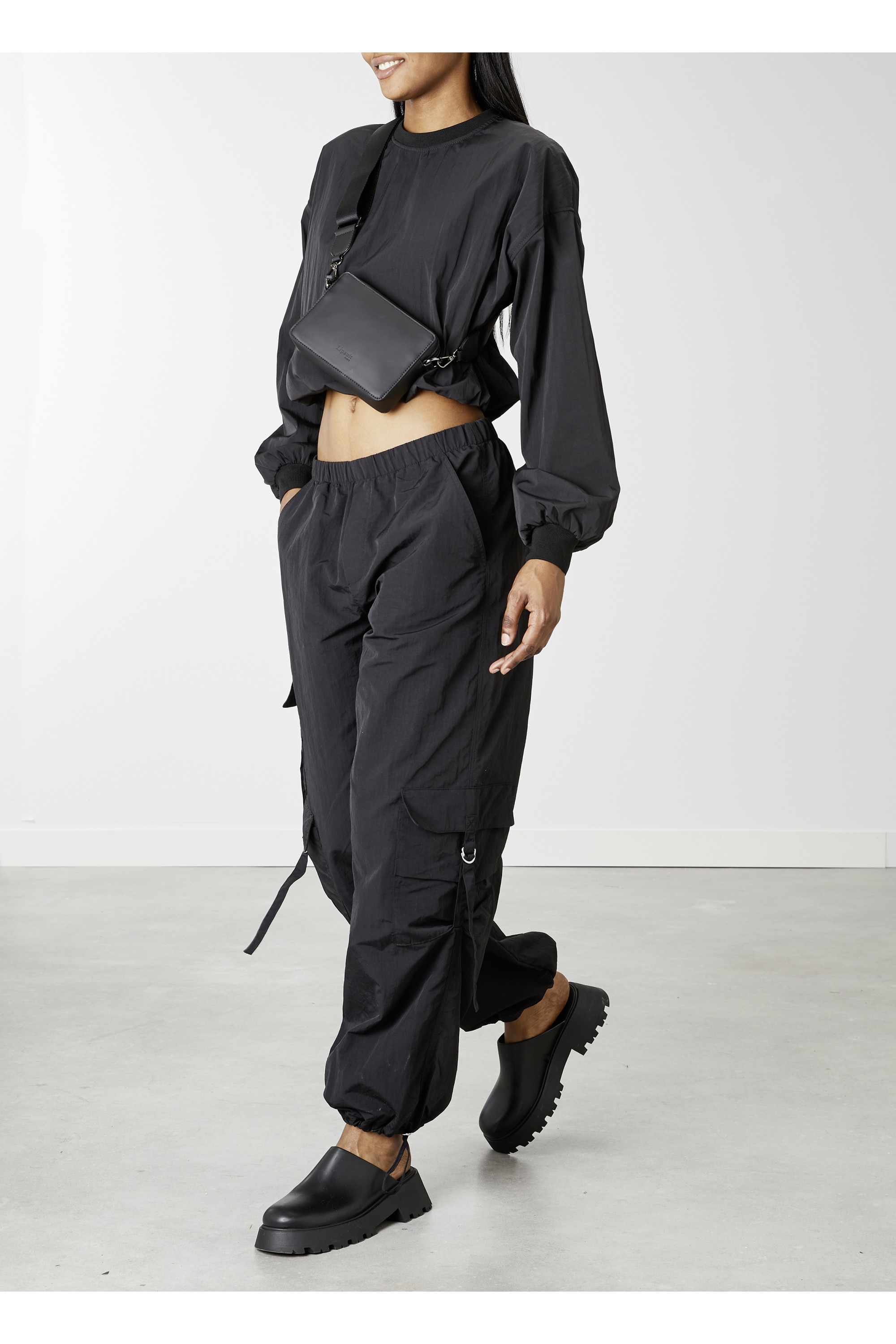 Lost in berlin cross-over bag taille s LIPAULT PARIS Noir