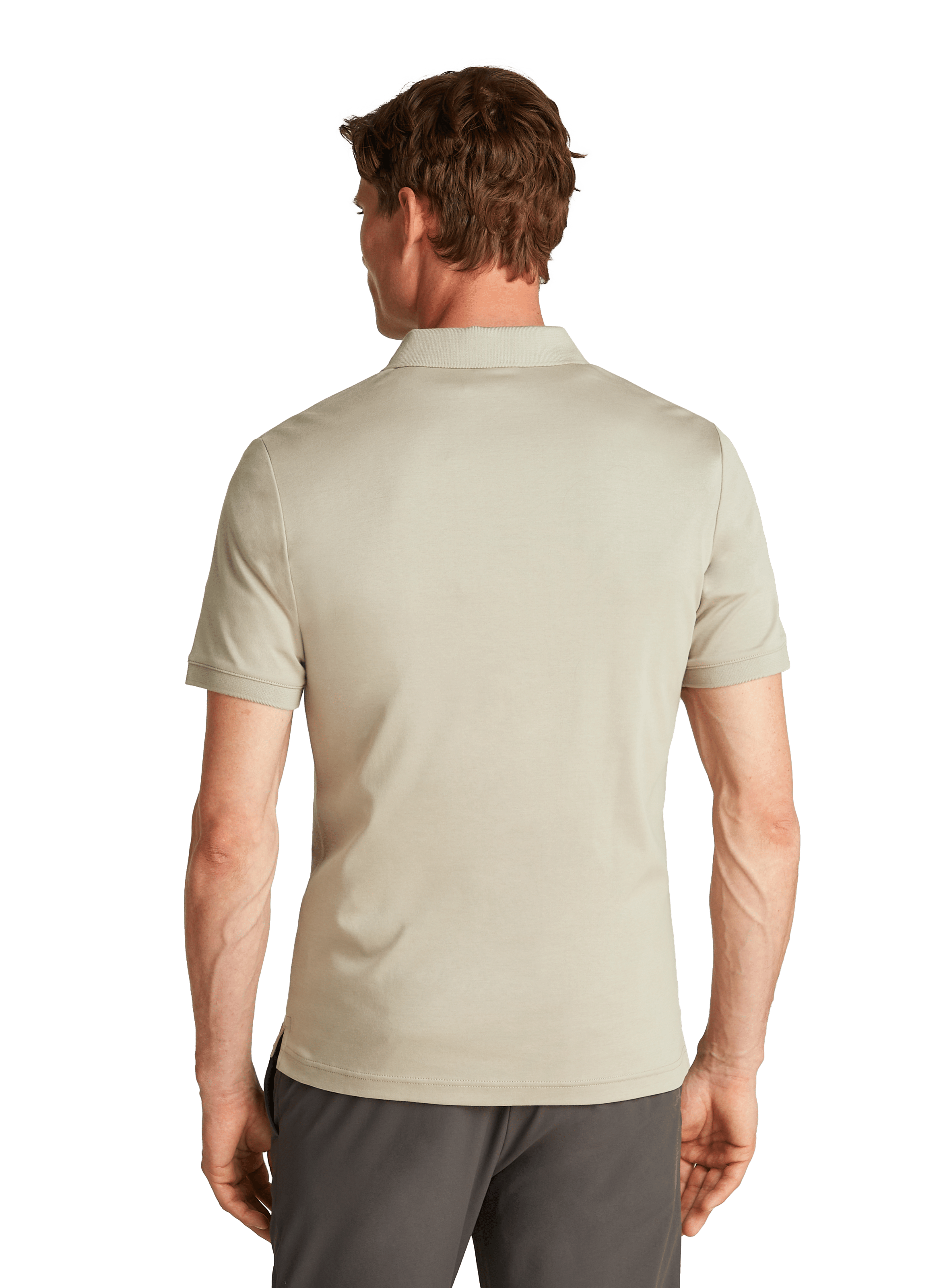 Polo en coton CALVIN KLEIN Beige